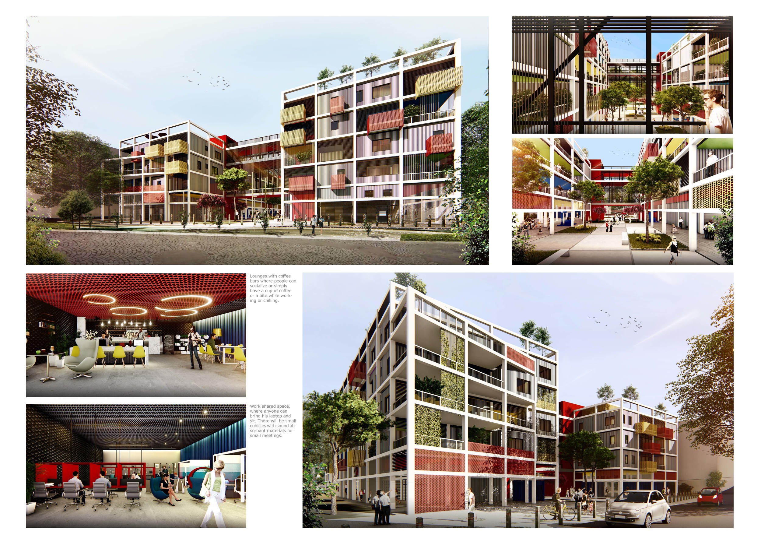 Architecture project // Communal Living Enhanced by Prefabricated ...
