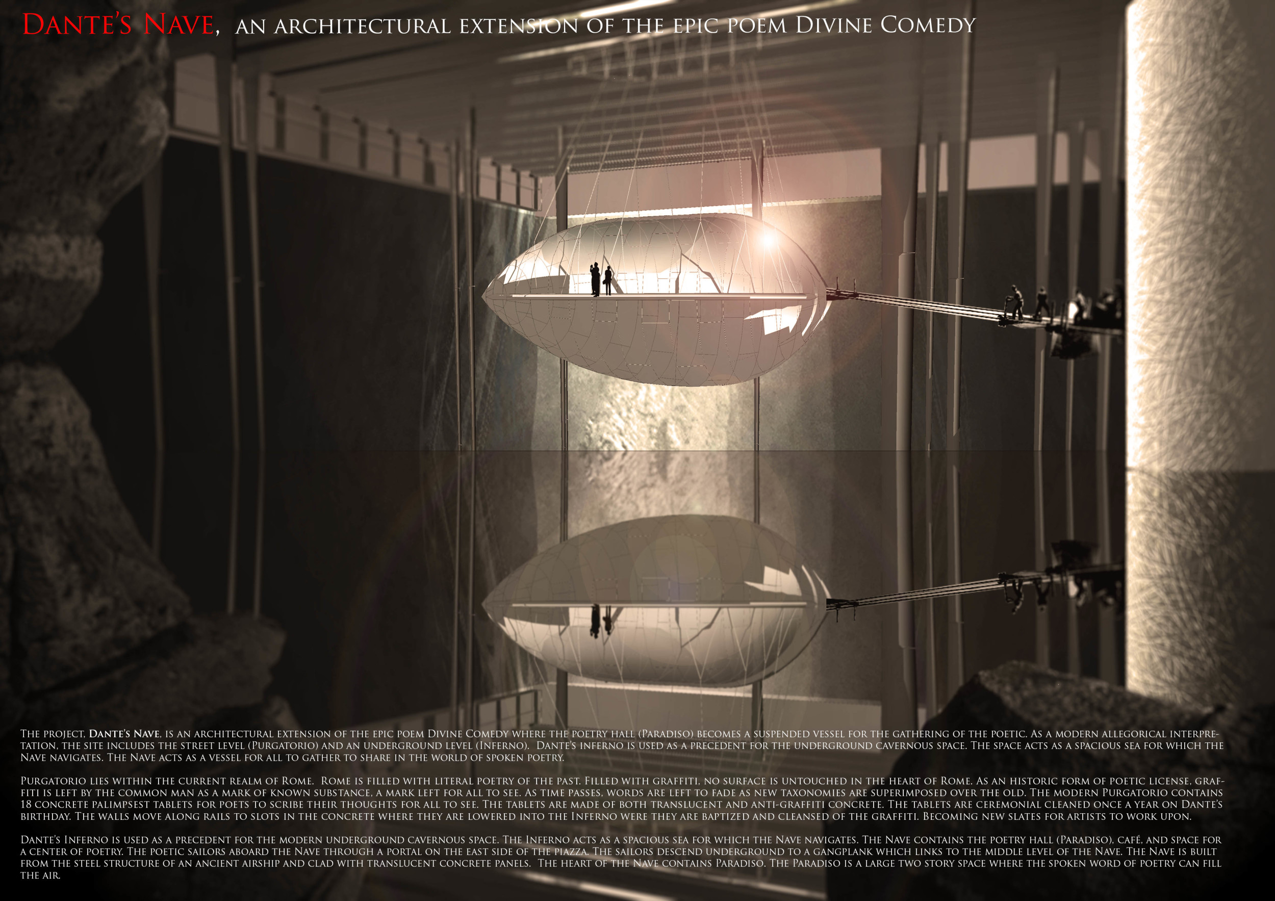 Architecture project // Suspended Concrete Structure Incorporating ...