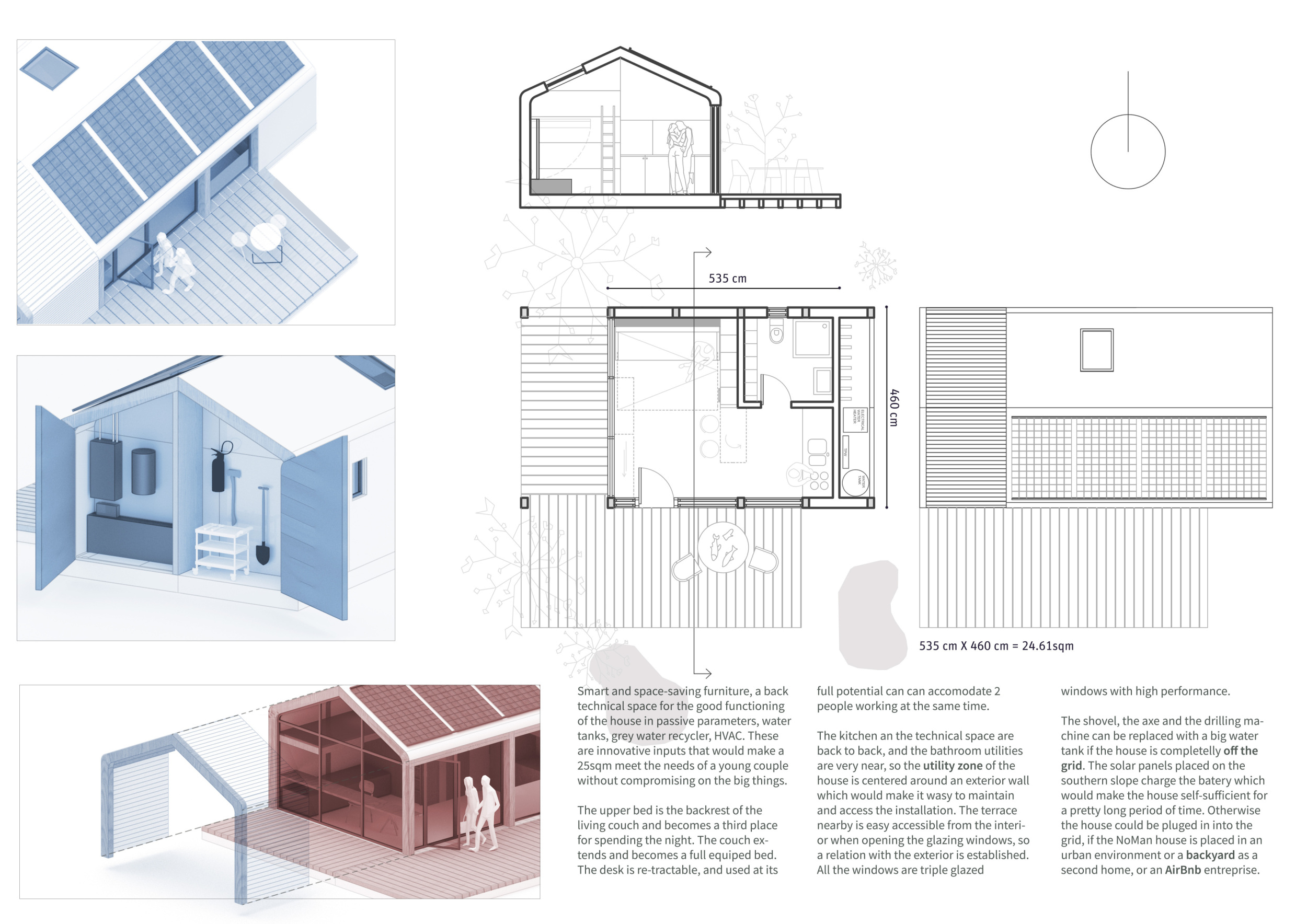 Image showcasing Architecture project // Triple-Glazed Windows and Flexible Spaces in a ...