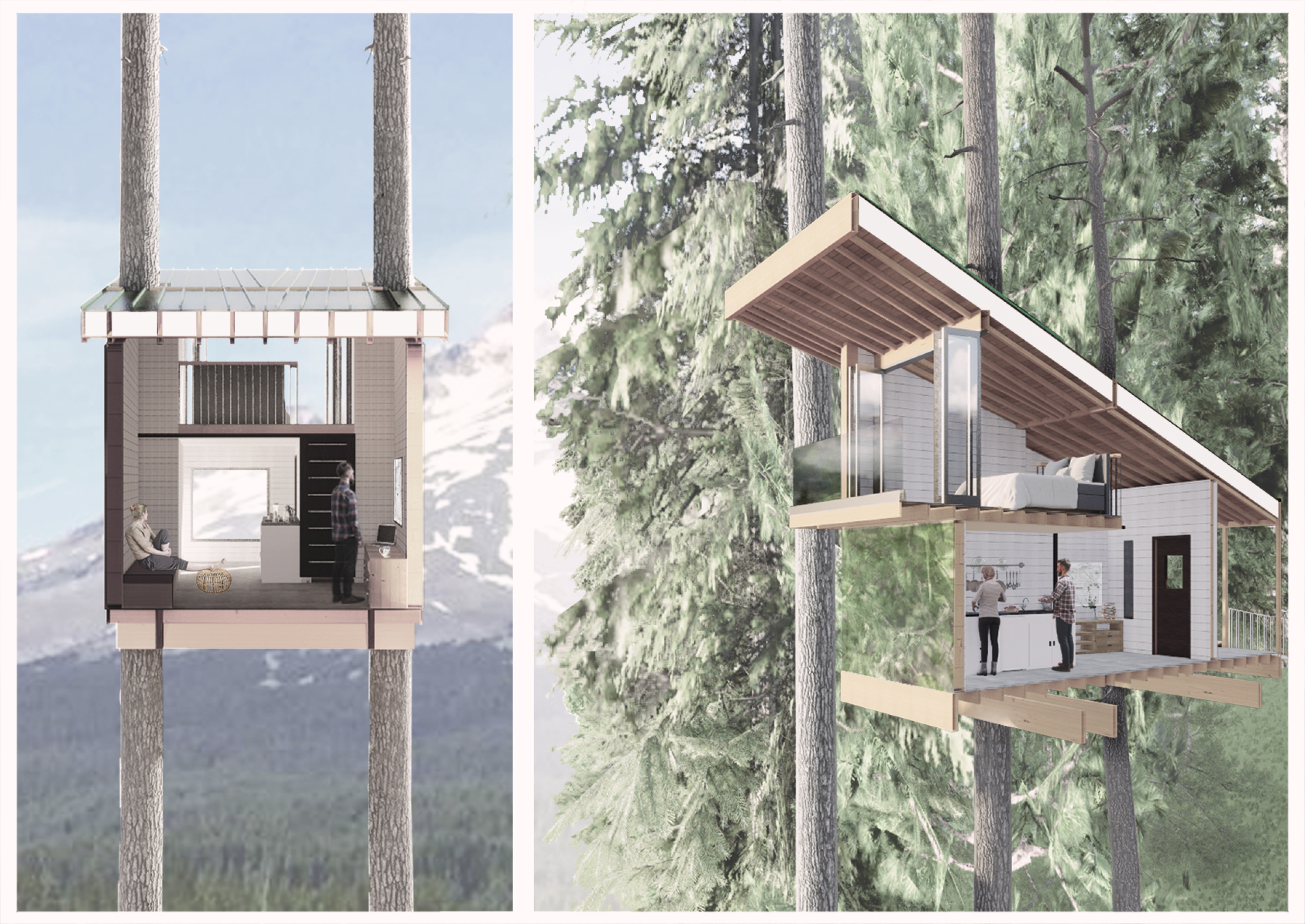 Curated visual reference: Fresh Look at Architecture Project Elevated Living With Lvl Beams And Natural Wood