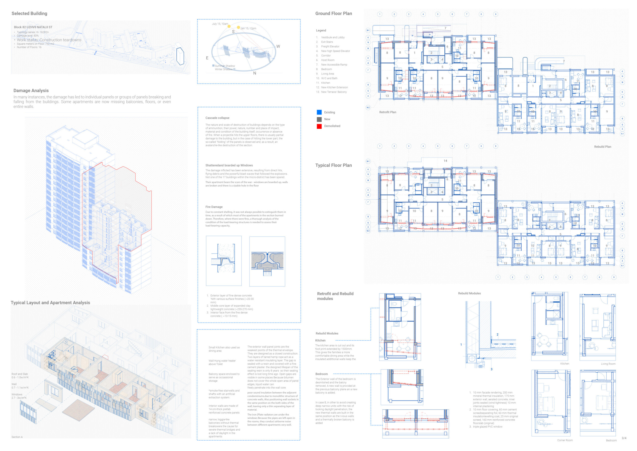 Architecture project // Multifunctional Community Shelter Integrated ...