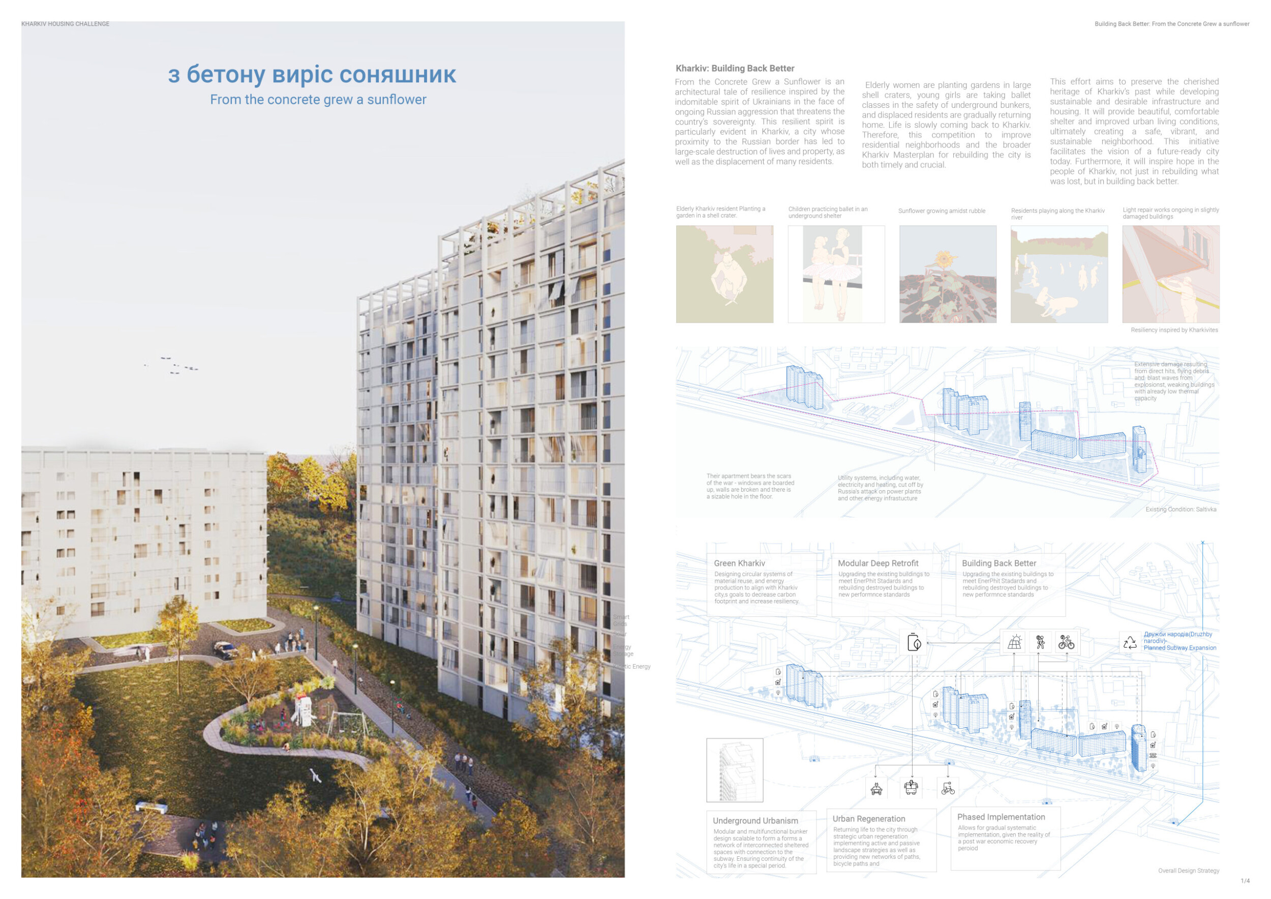 Architecture project // Multifunctional Community Shelter Integrated ...