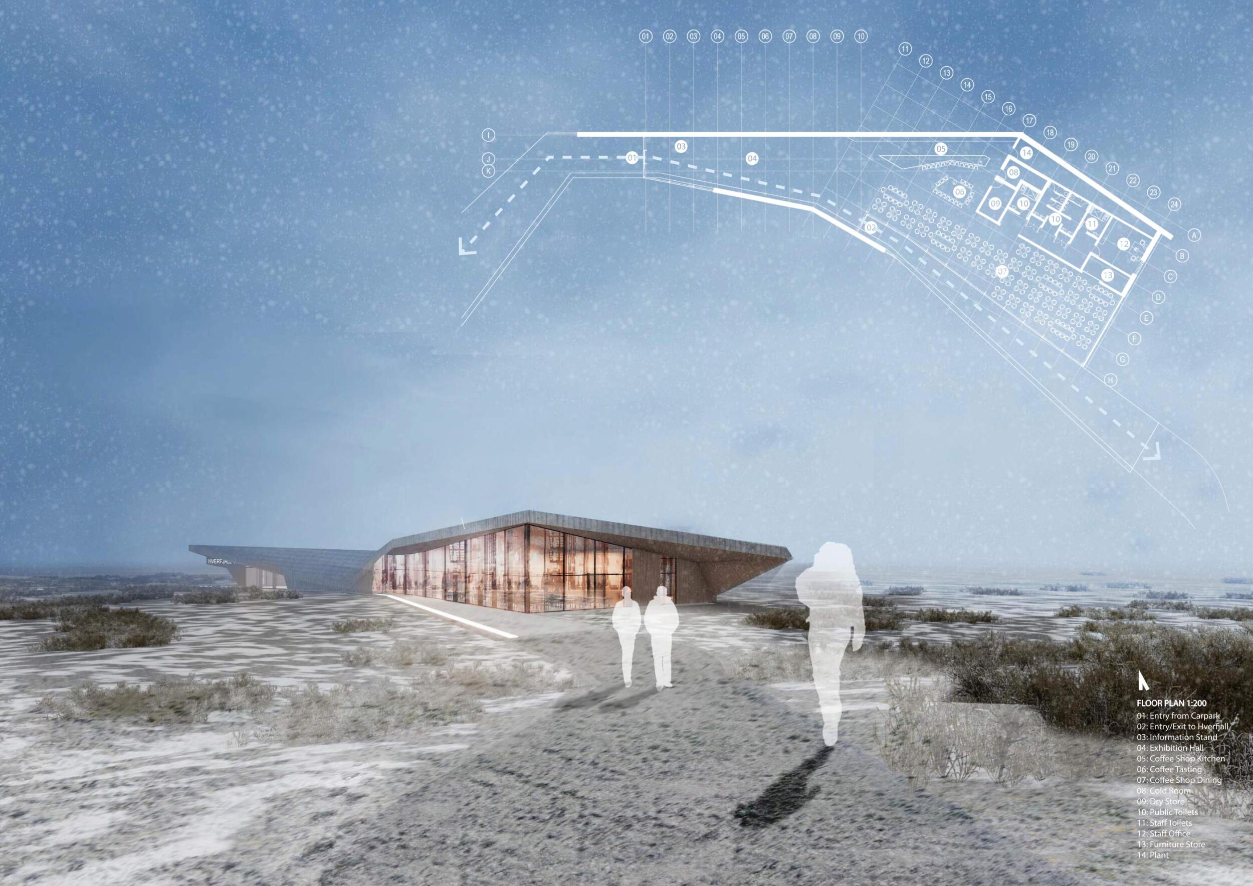 Architecture project // Emphasizing Geological History with Insulated ...