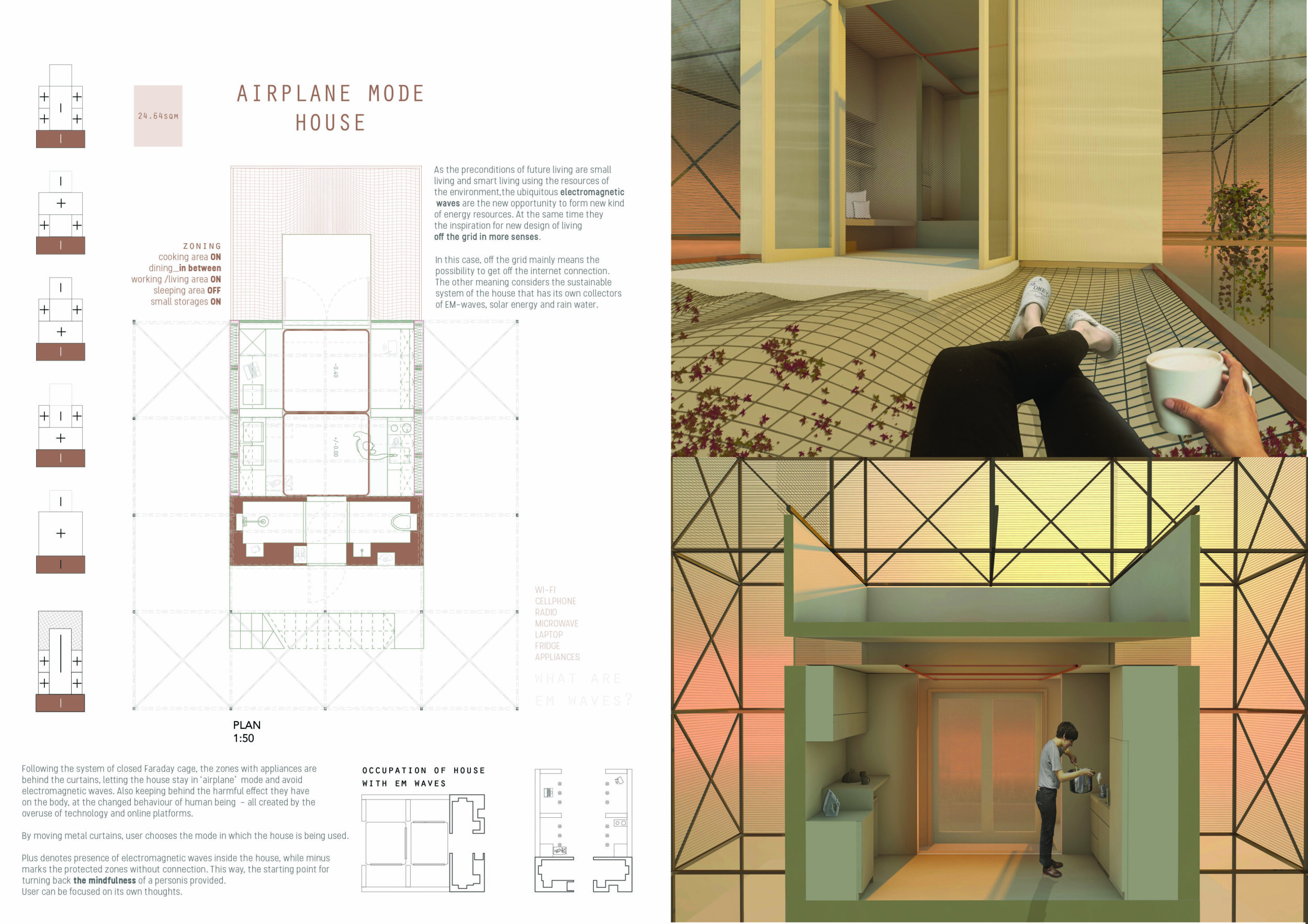 Picture of Small Modern Penthouses Floor Plans - coohom.com