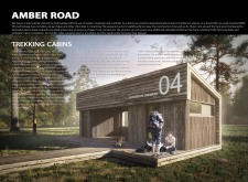 BB GREEN AWARDamberroadtrekkingcabins architecture competition winners