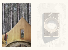 1st Prize Winneramberroadtrekkingcabins architecture competition winners