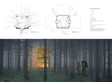 3rd Prize Winneramberroadtrekkingcabins architecture competition winners