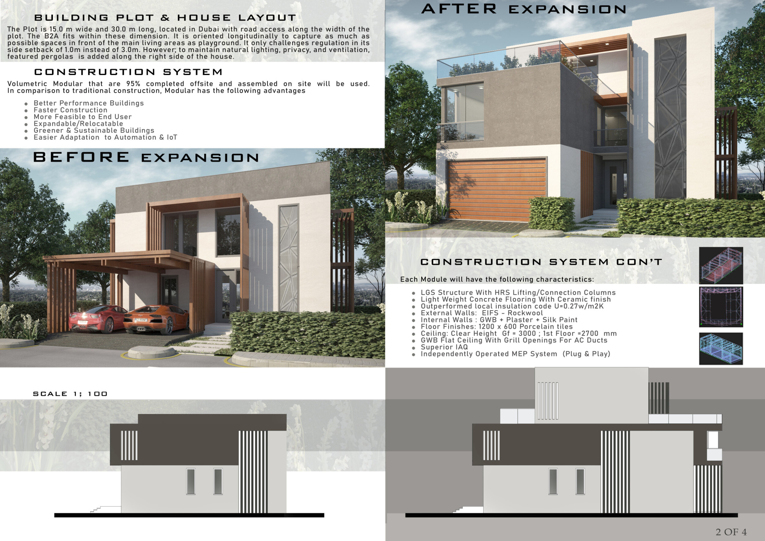 Architecture project // Modular Living Spaces in Steel and Rockwool for ...