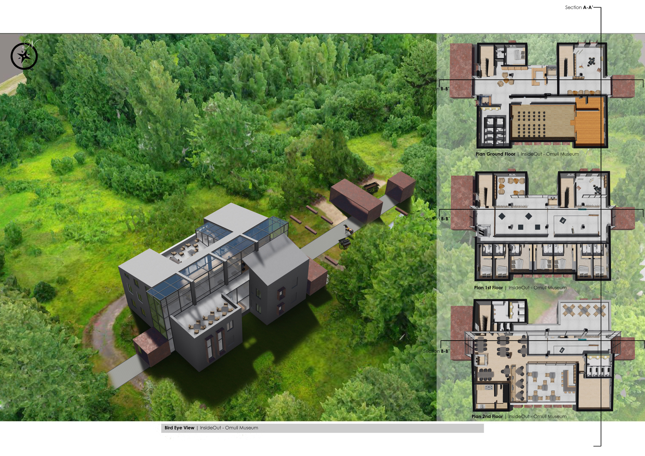Architecture project // Engaging Community Spaces with a Roof Garden ...