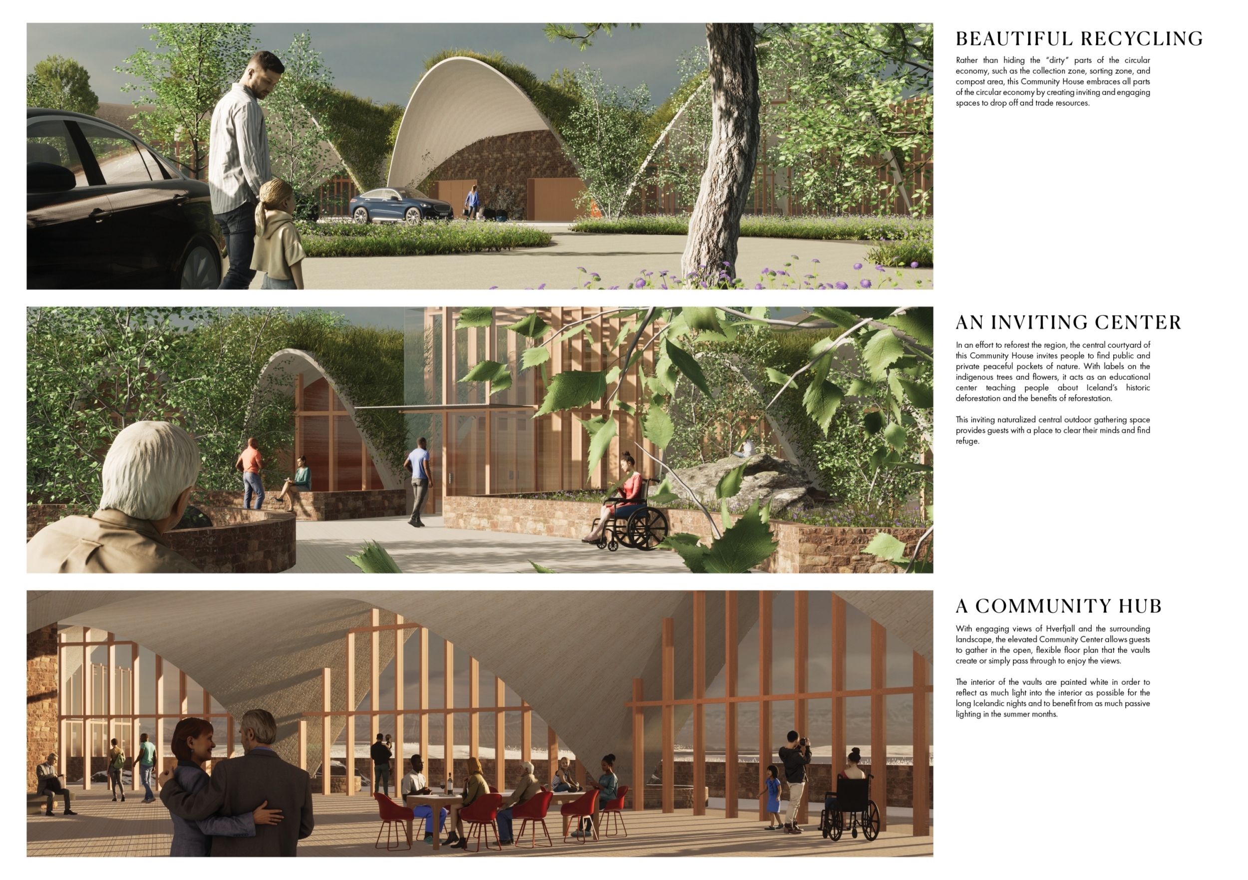Architecture project // Modular Tile Vaults and Local Stone Create a ...