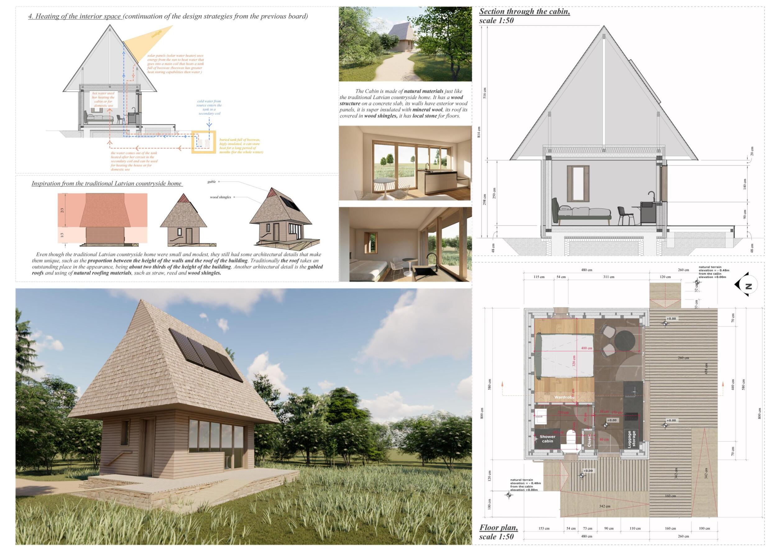 Architecture project // Beeswax Heating System and Local Stone ...