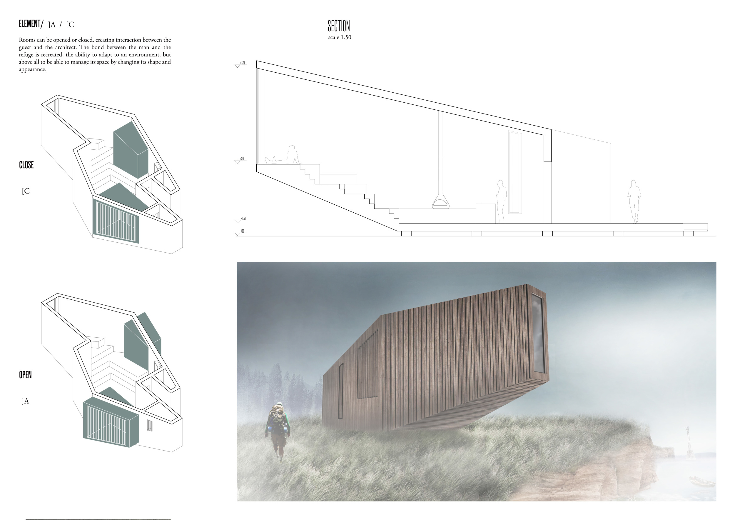 Architecture project // Sustainable Retreats Built with Pine and Glass ...