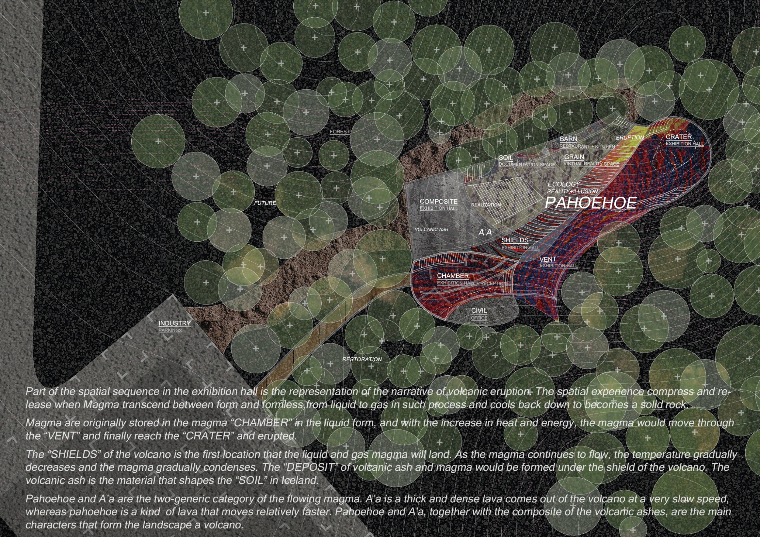 Architecture project // Volcanic Ash and Interactive Experiences in a ...