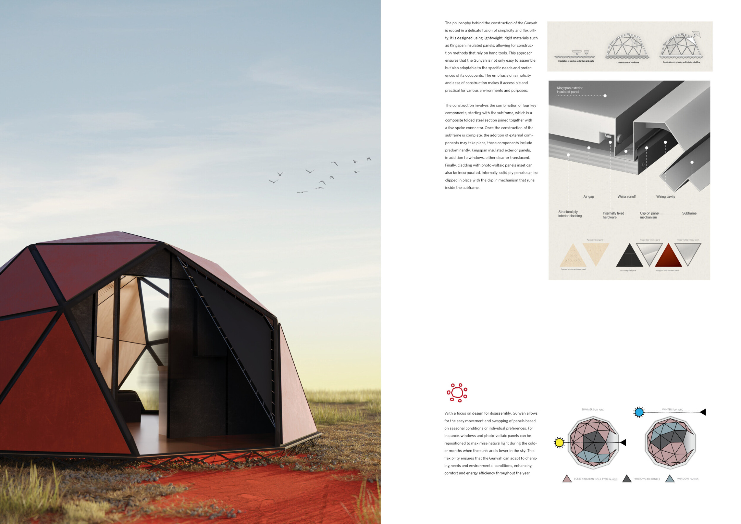 Architecture project // Geodesic Domes Crafted from Insulated Panels ...