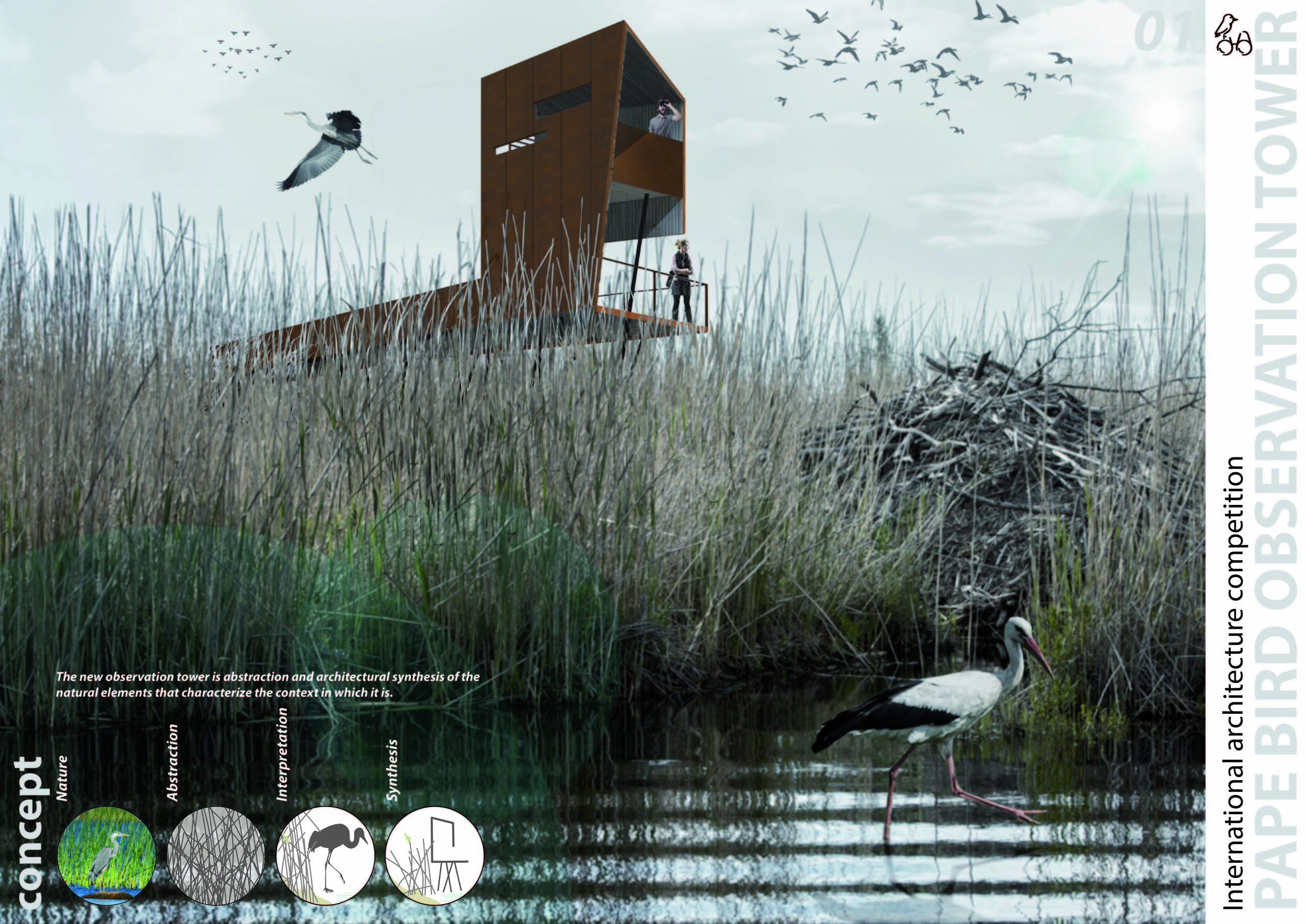 Curated visual reference: Picture Idea: Architecture Project Charred Wood And Corten Steel Structure