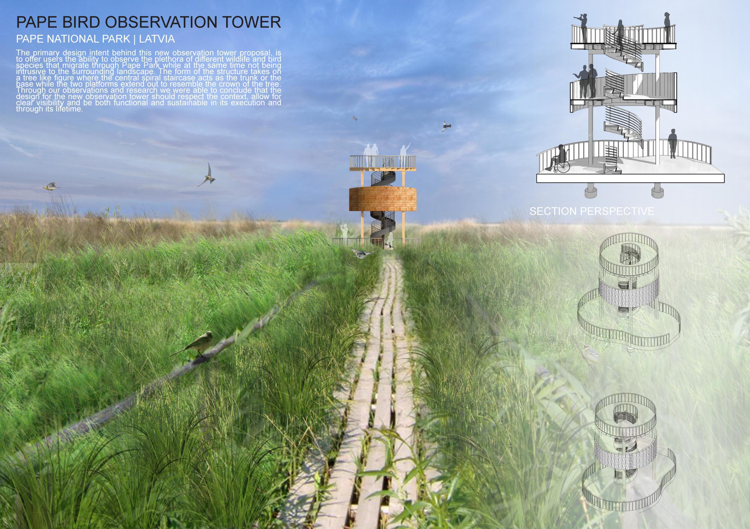 Curated visual reference: Gallery Detail: Architecture Project Spiral Observation Tower Constructed With Cedar