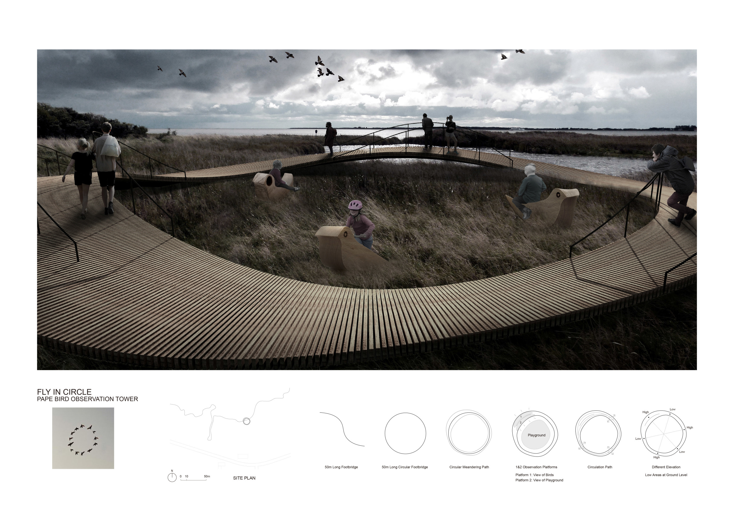 Architecture project // Circular Structure Built with Sustainable Wood ...