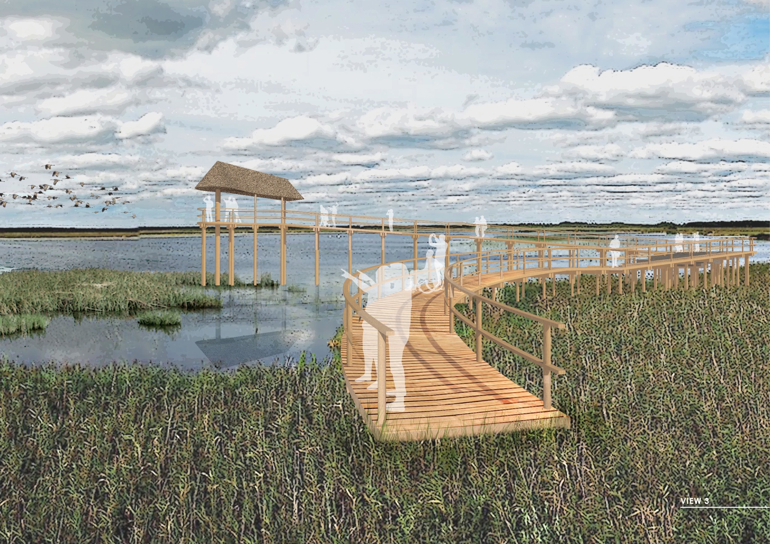 Nature Ramps Architecture project // Thatched Roof and Accessible Ramps Enhance ...