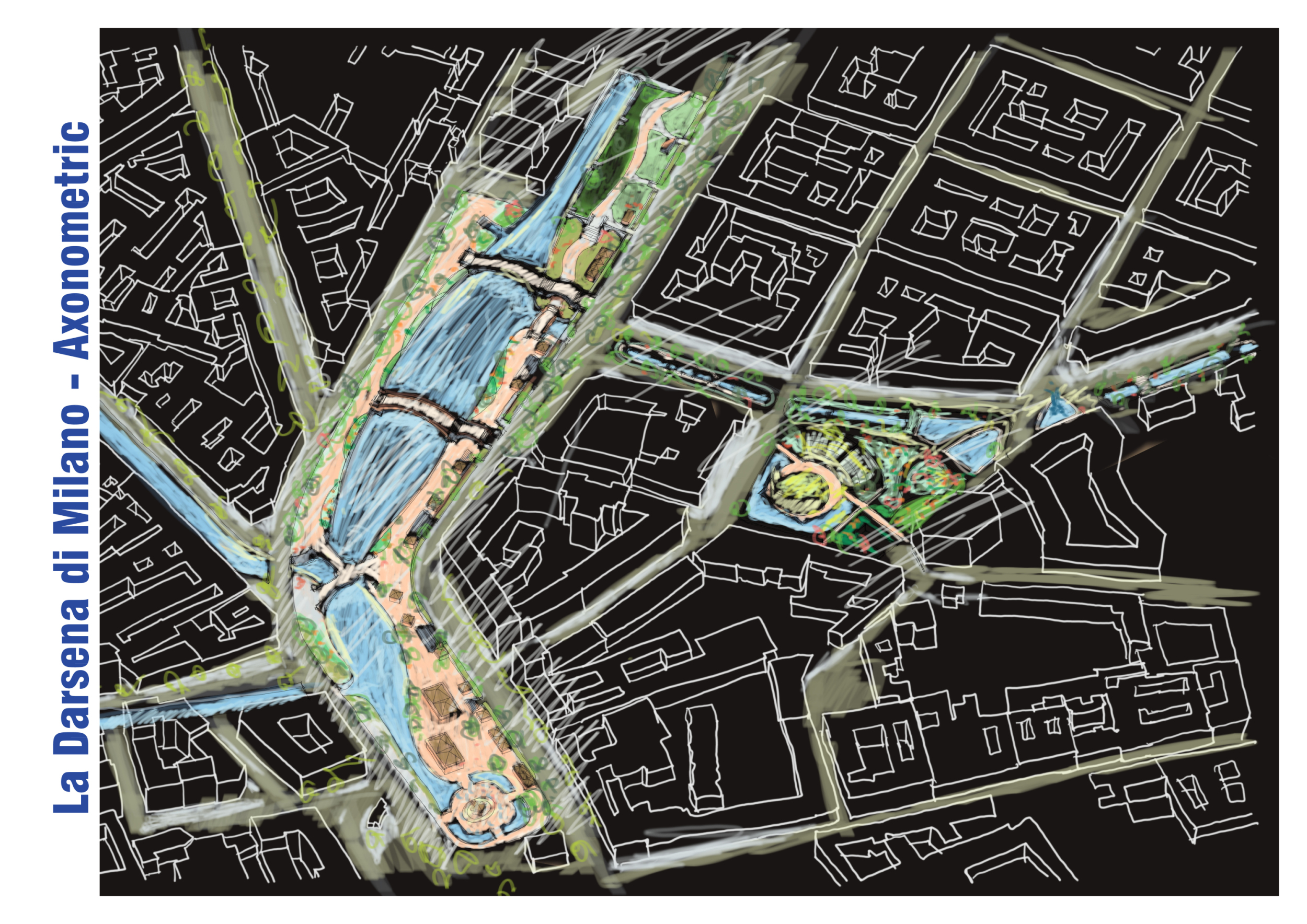 Architecture project // Cascading Water Features Enhancing a Community ...