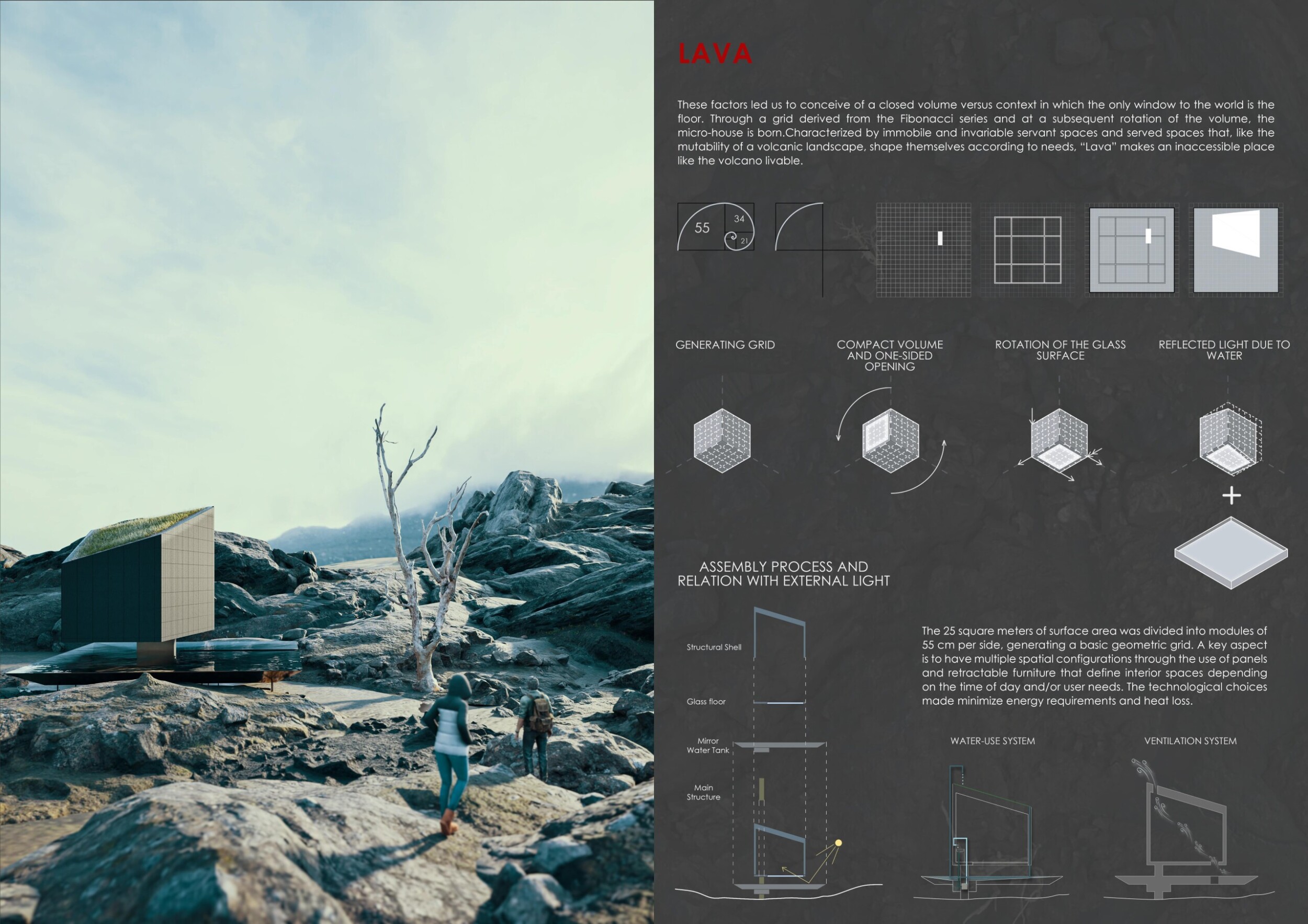 Architecture project // Charred Timber and Structural Glass Form a ...