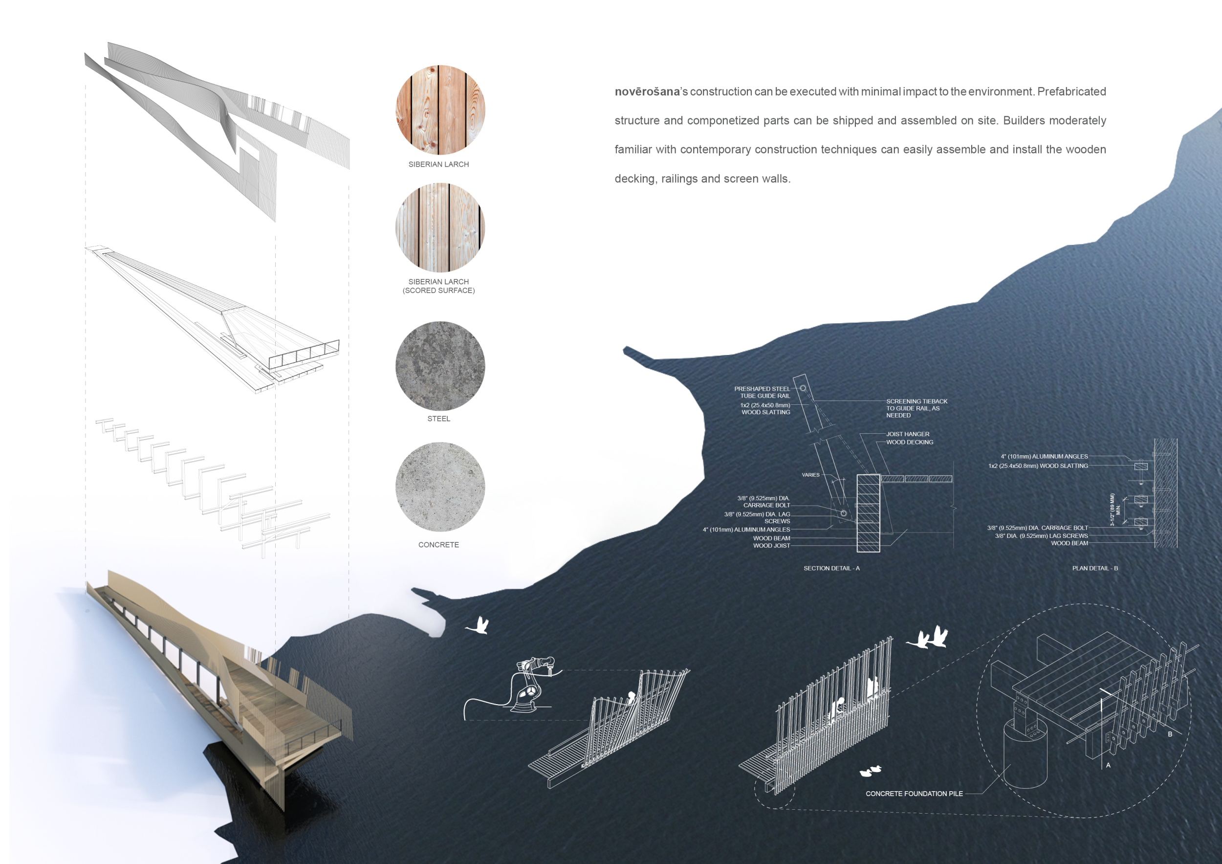 Marsh Management Project Architecture projects - marsh ecosystem // Buildner