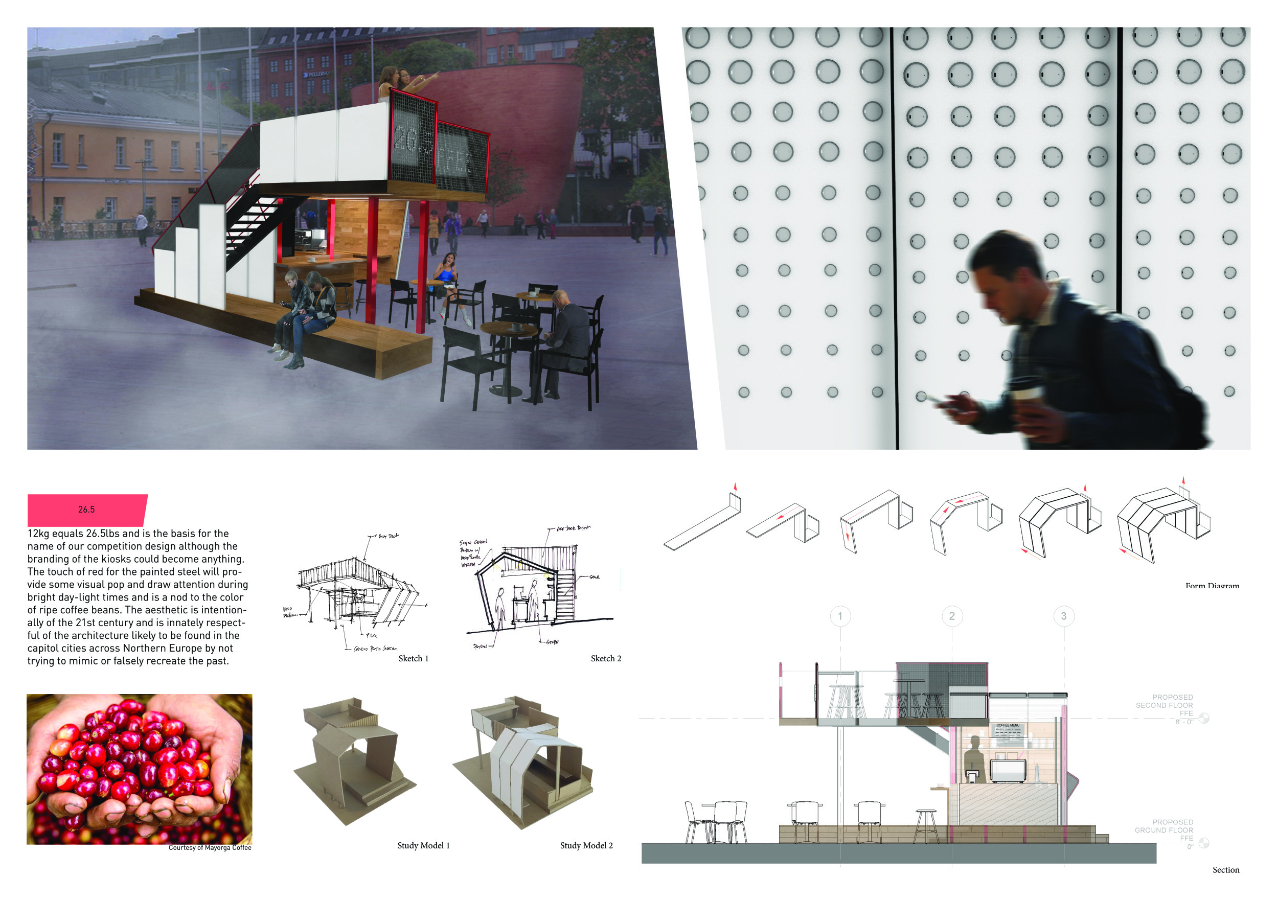 Architecture projects - kiosk // Buildner
