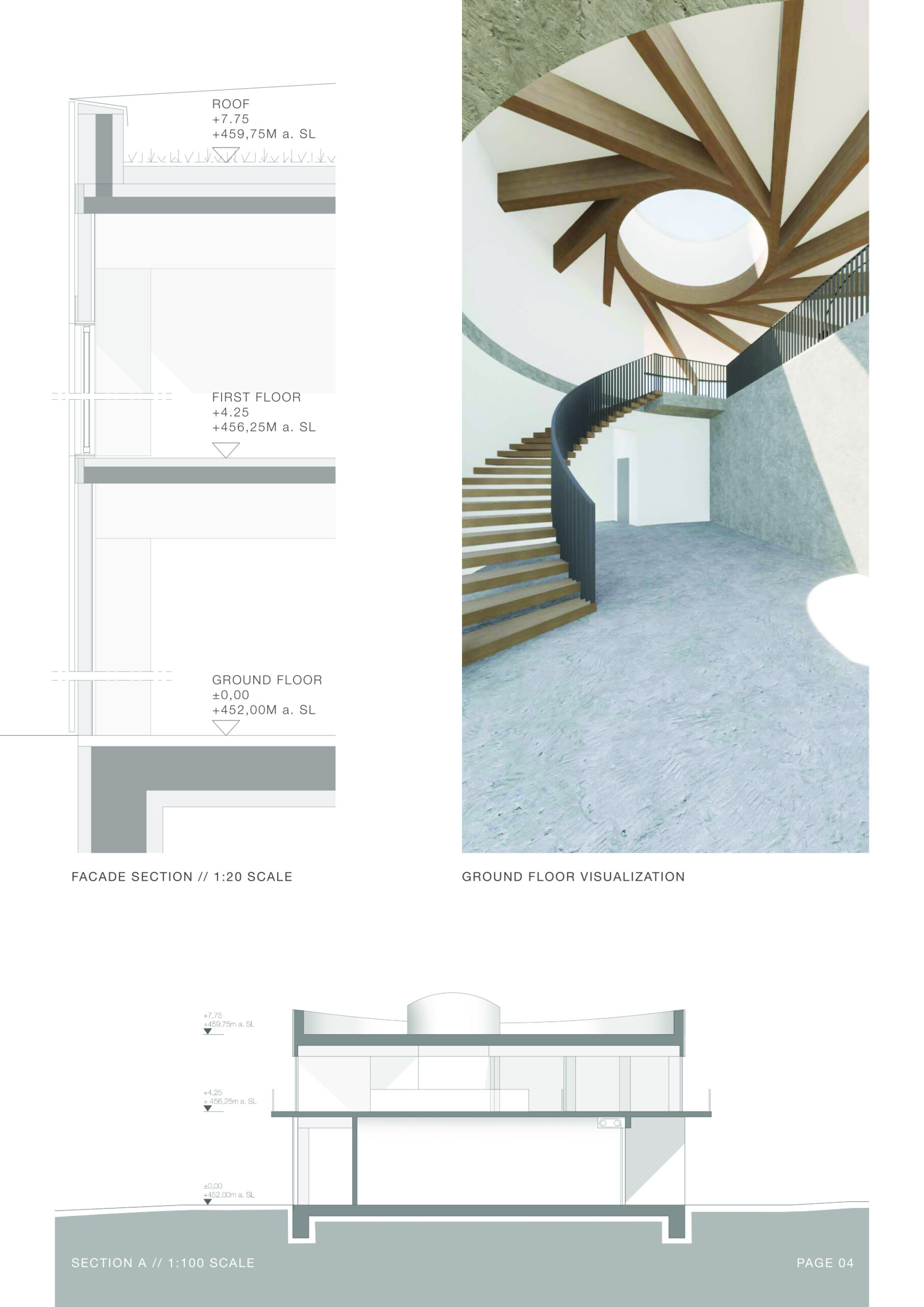 Circular Construction Examples Architecture project // Circular Structure Emphasizing Local Timber and ...