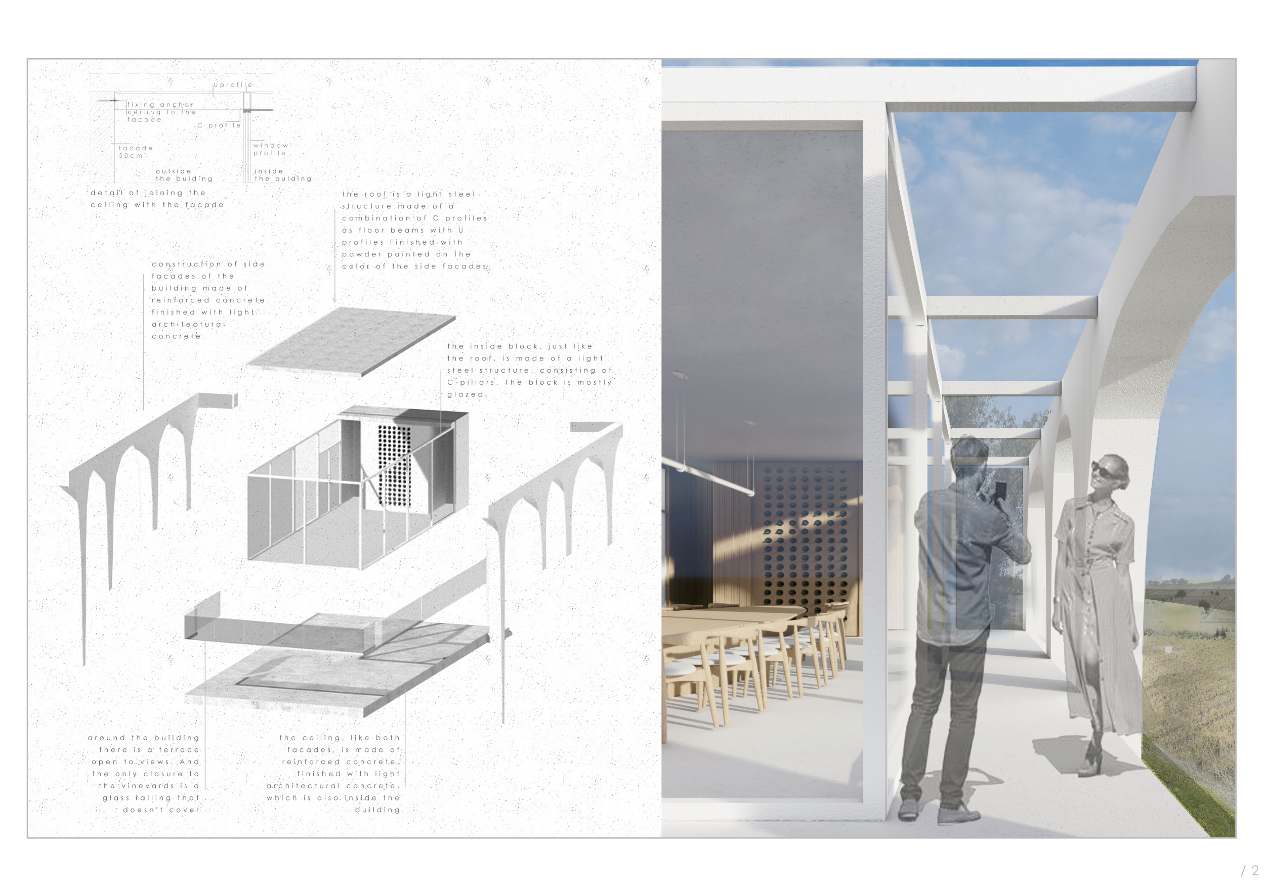 Architecture project // Reinforced Concrete Facades and Extensive ...