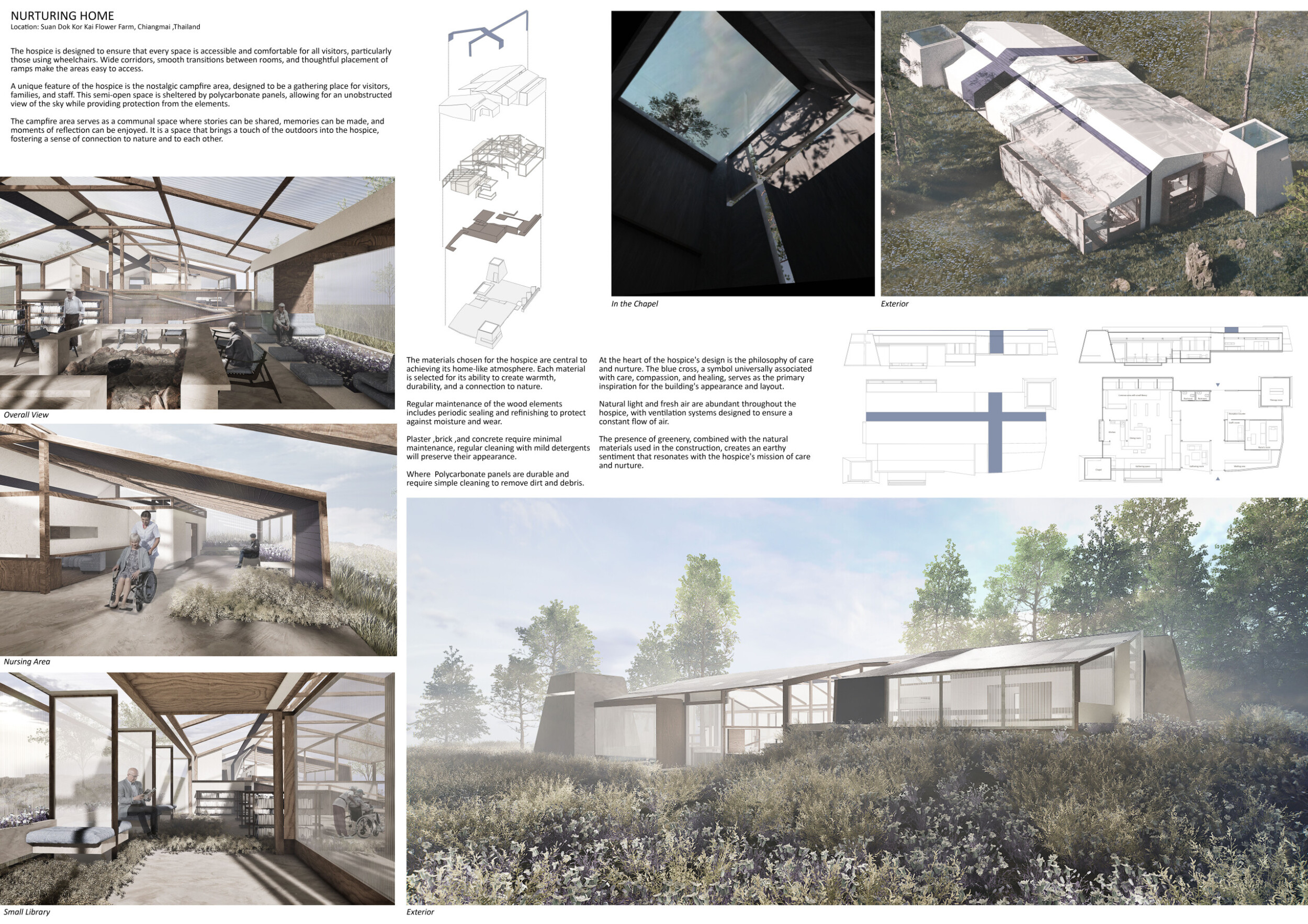 Architecture project // Natural Light Filtered Through Polycarbonate ...