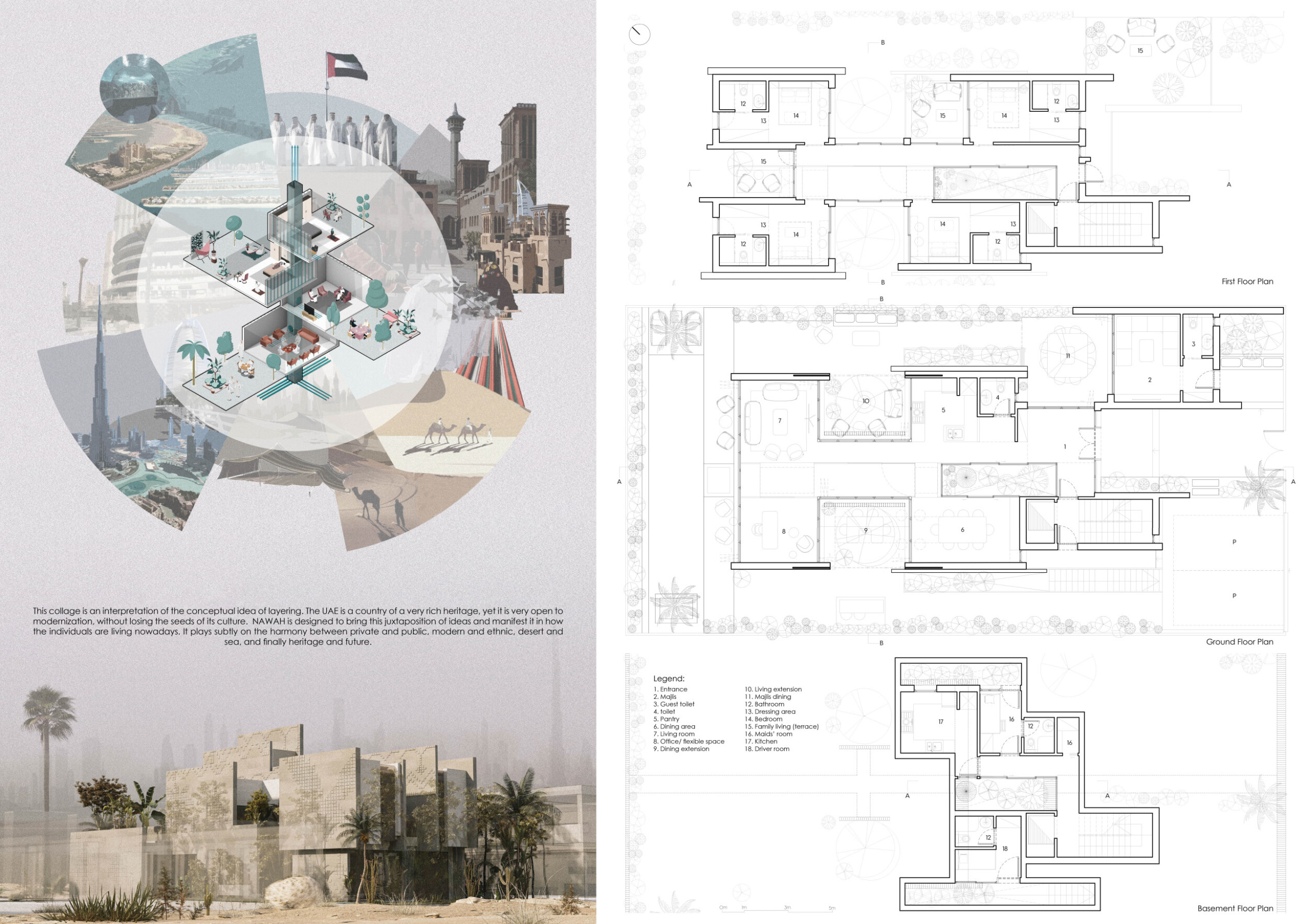Architecture project // Natural Ventilation and Aggregate Concrete ...