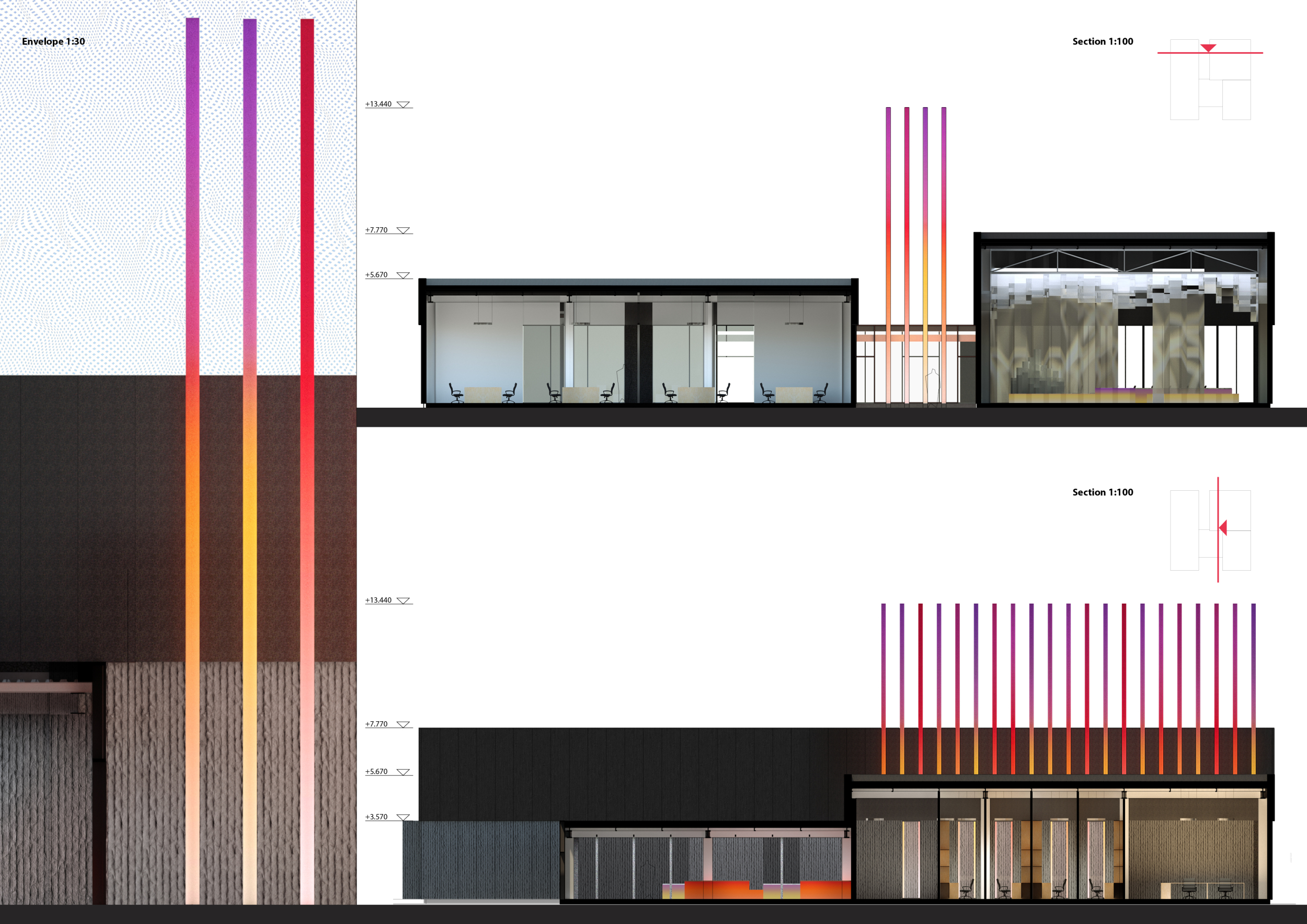 Architecture project // Volcanic Stone Panels and Flexible Interiors ...