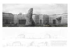 2nd Prize Winner + 
BB STUDENT AWARDicelandvolcanomuseum architecture competition winners