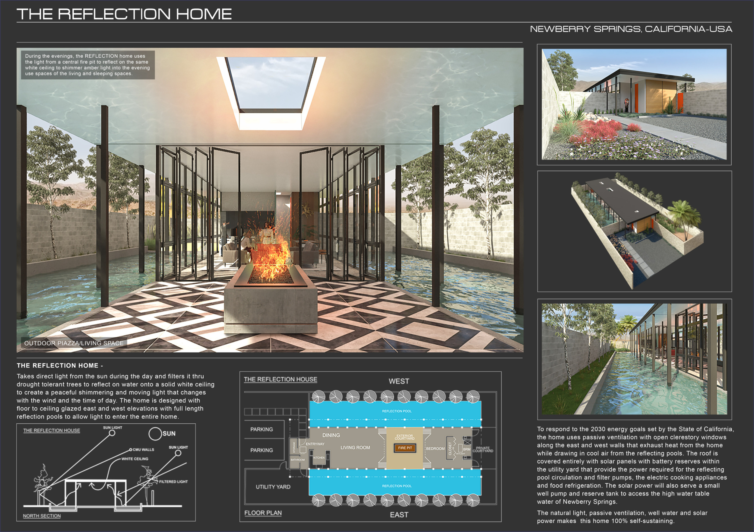 Architecture project // Reflection Pools and Clerestory Windows Enhance ...