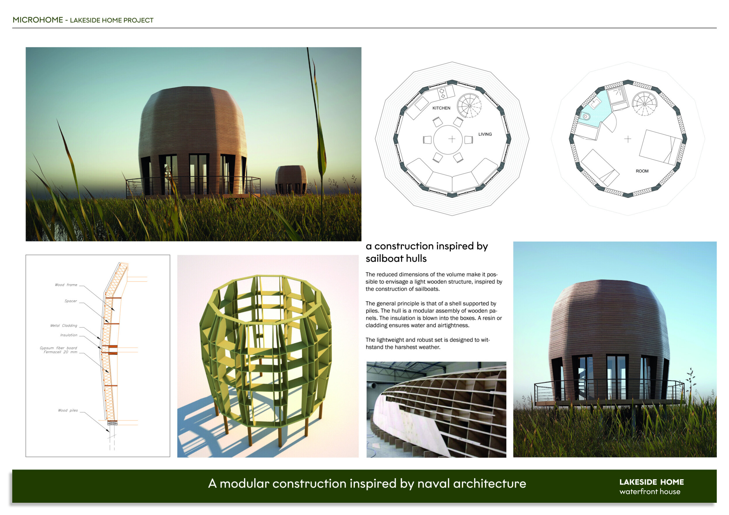 Image result for Architecture project // Floating Habitat with Cross-Laminated Timber ...
