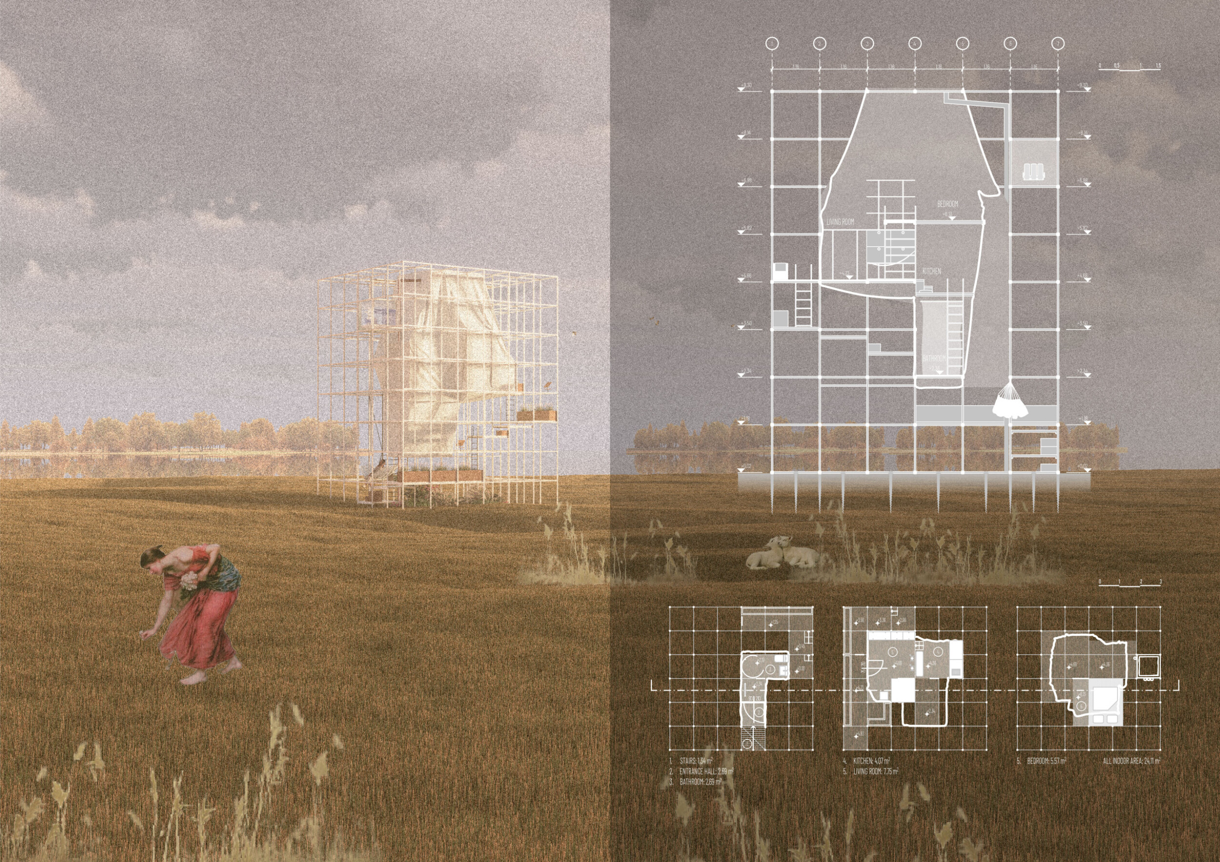 Architecture project // Expansive Community Spaces Created with ...