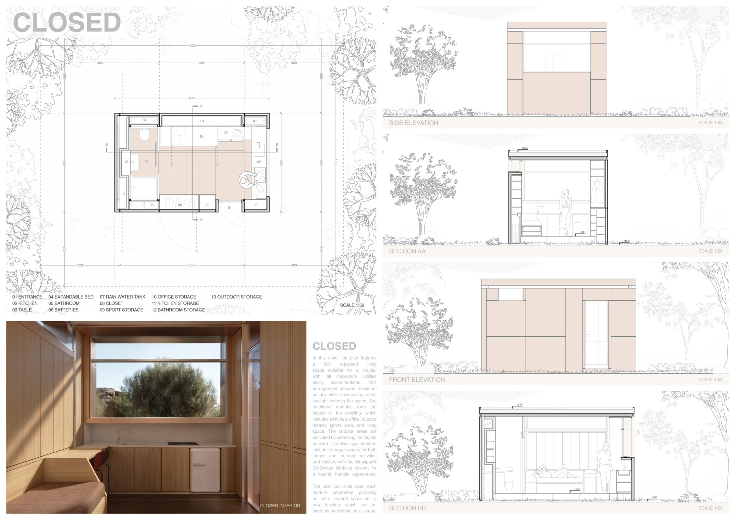 Architecture project // Cross-Laminated Timber Integration with ...