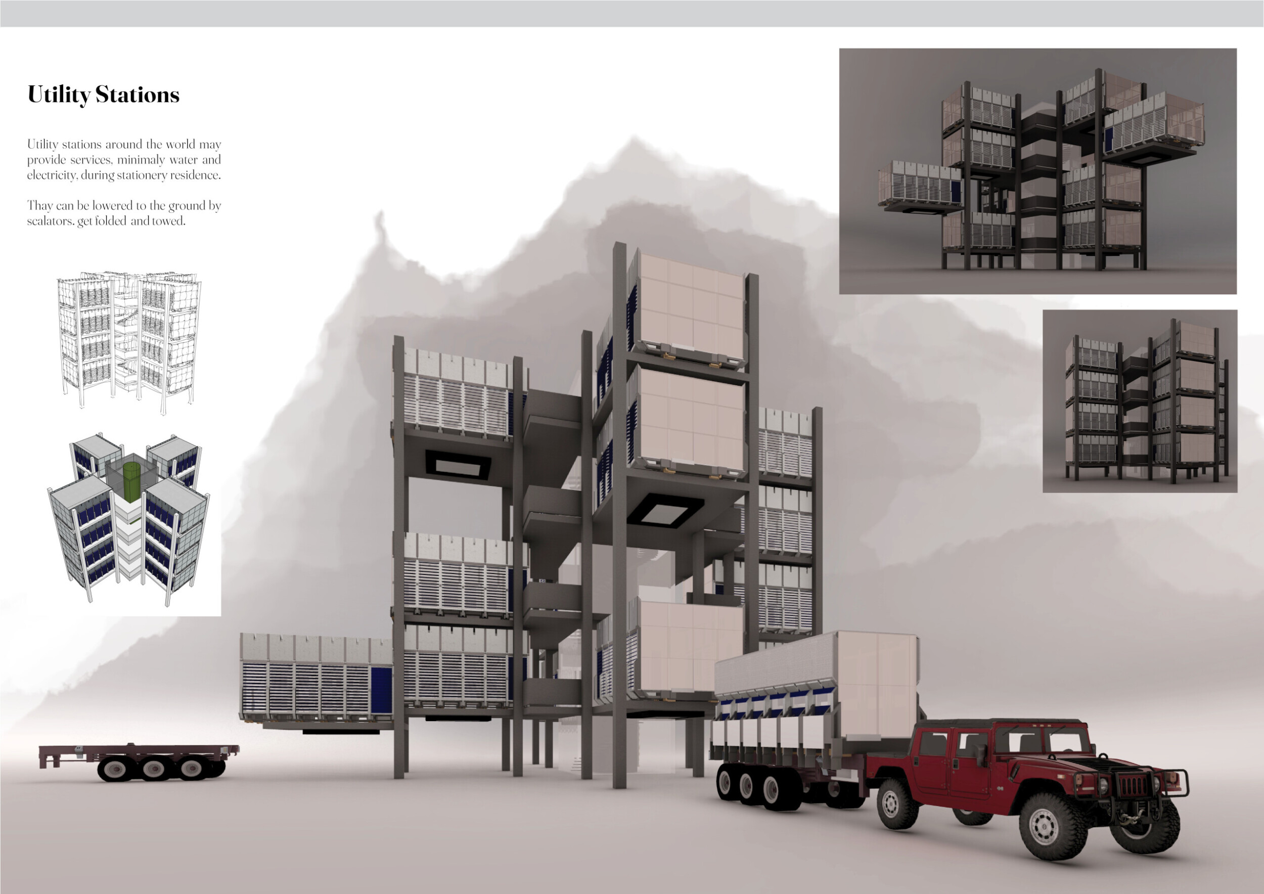 Architecture project // Dynamic Living Space Crafted from Composite ...