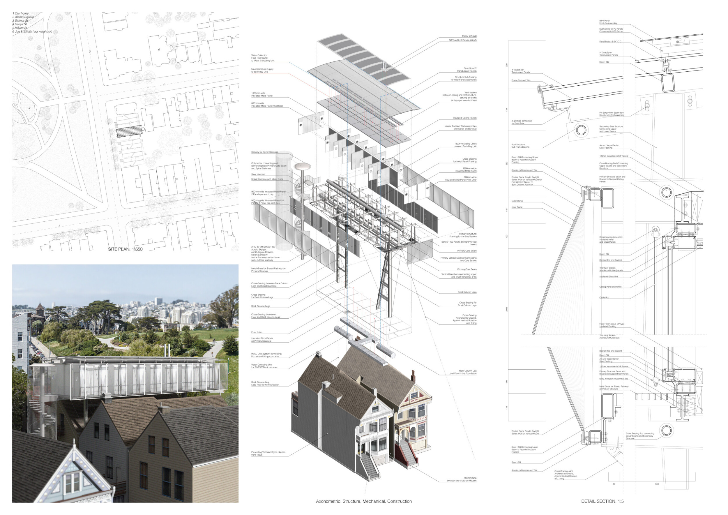 Architecture project // Elevated Micro-Units Utilizing Recycled Steel ...