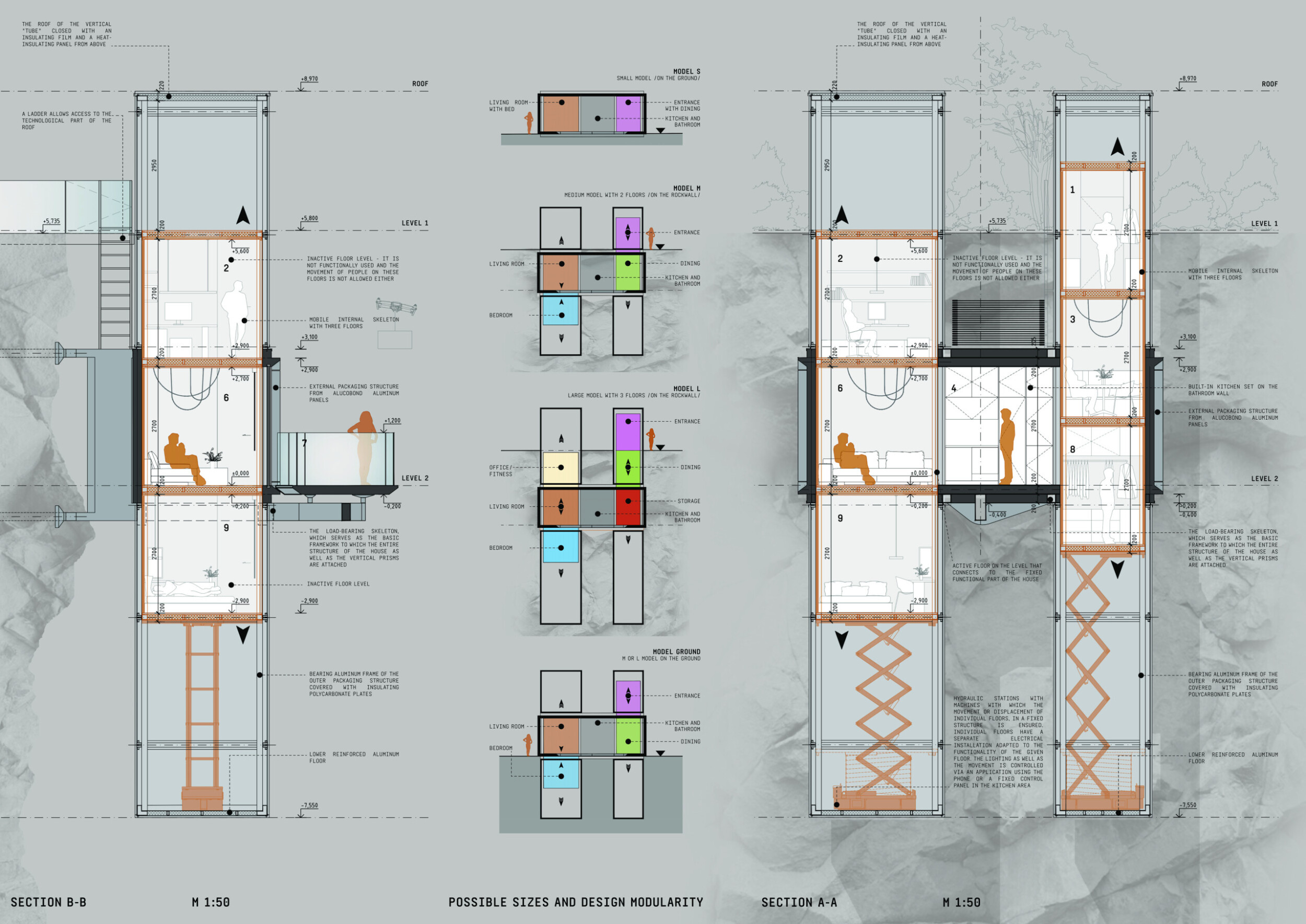 Architecture project // Elevated Microhome Crafted from Polycarbonate ...