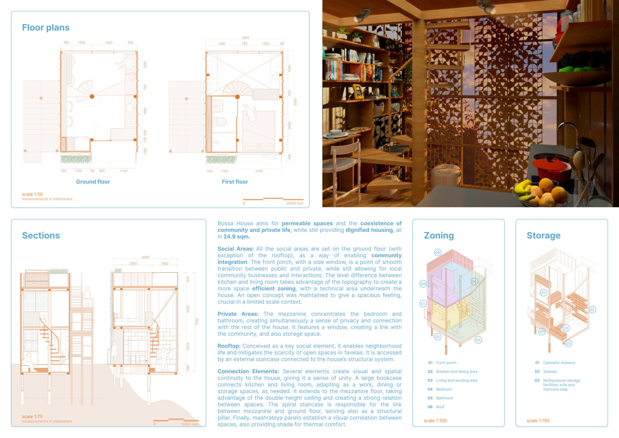 Image result for Architecture project // Cross-Laminated Timber and Concrete Integration ...