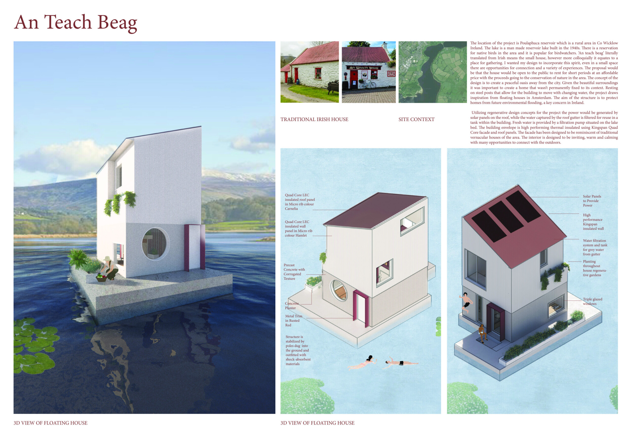 Architecture project // Floating Residence Utilizes Quad Core Insulated ...
