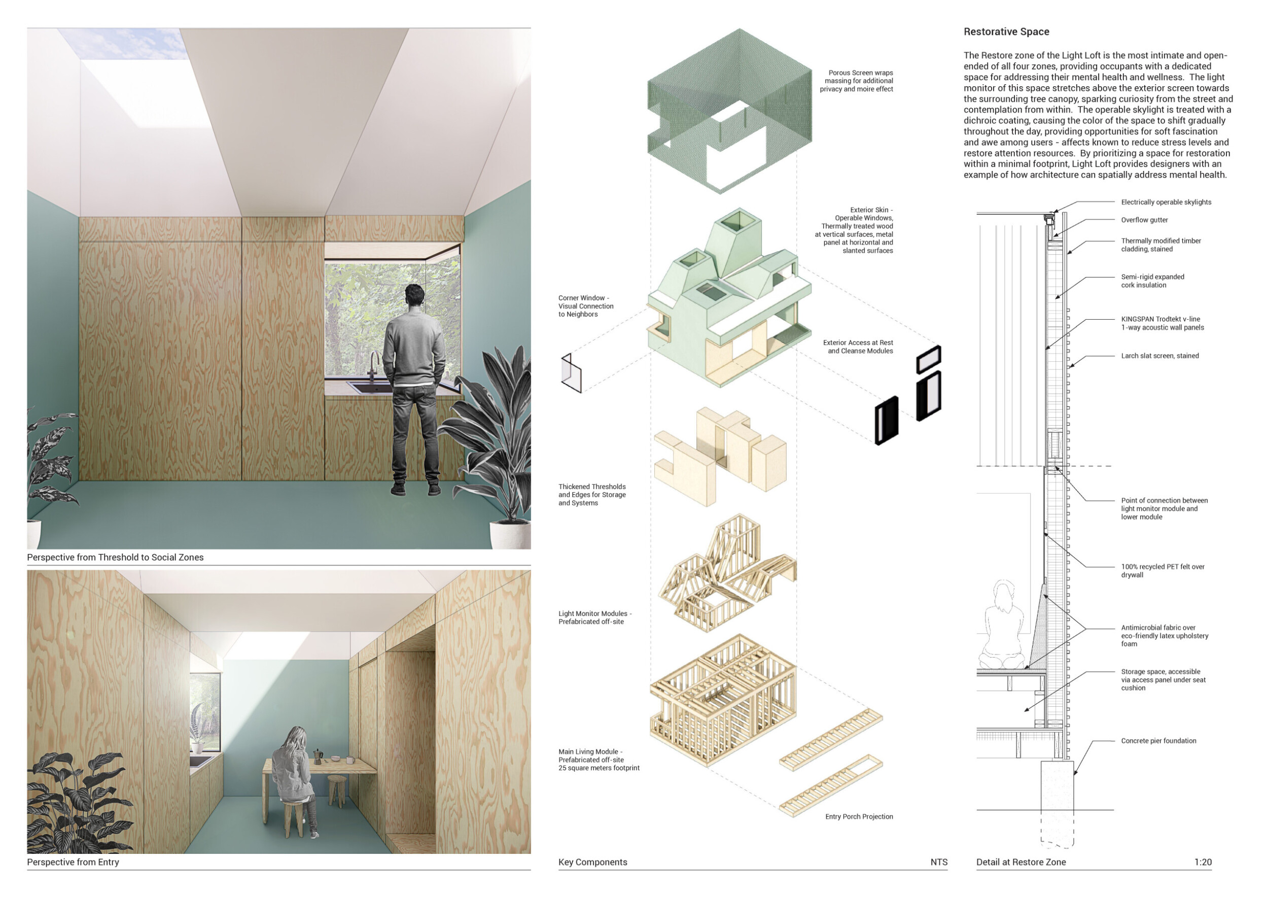 Architecture project // Thermally Modified Timber Cladding and Natural ...