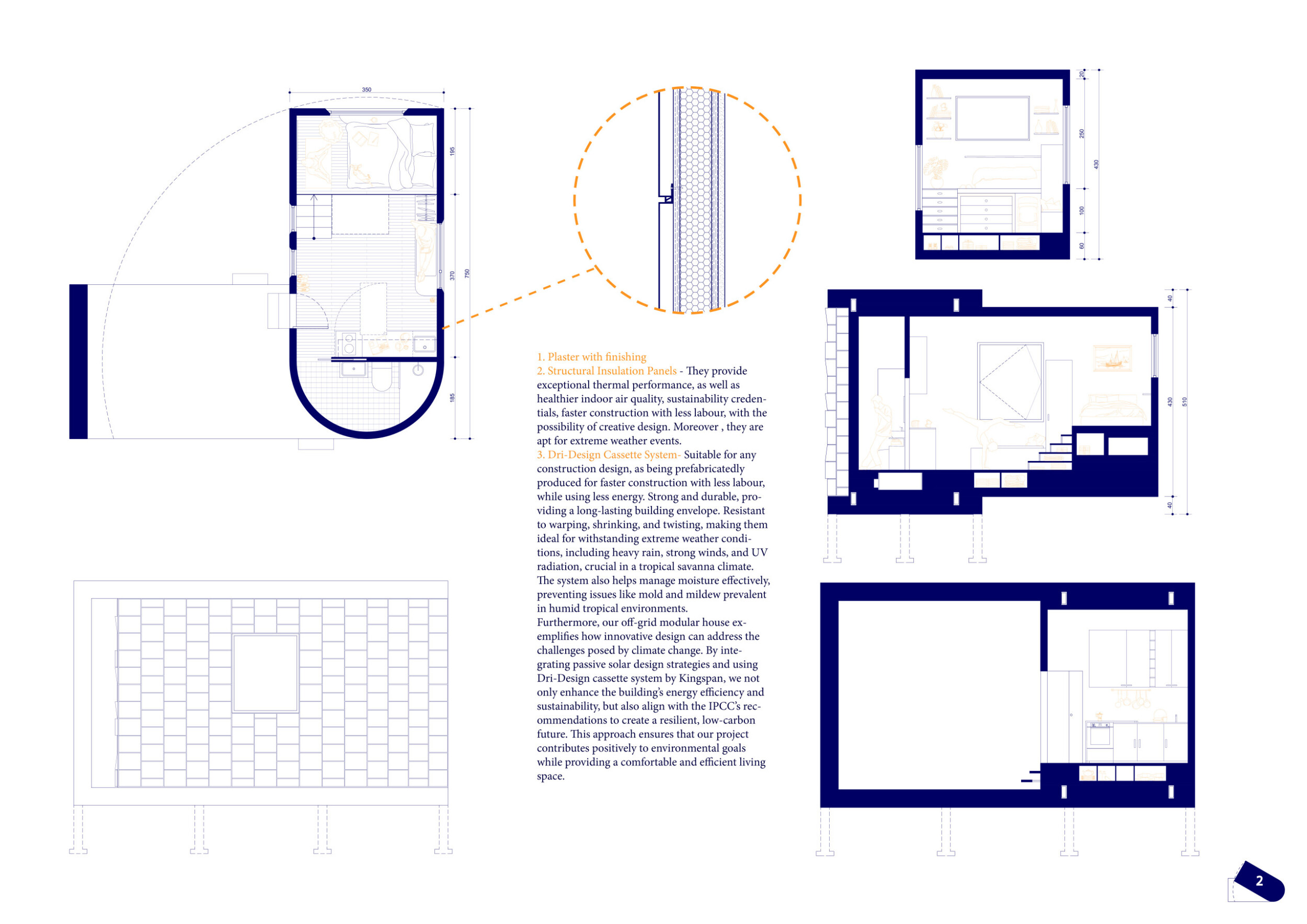 Architecture project // Solar-Focusing Circular Home Featuring Dri ...