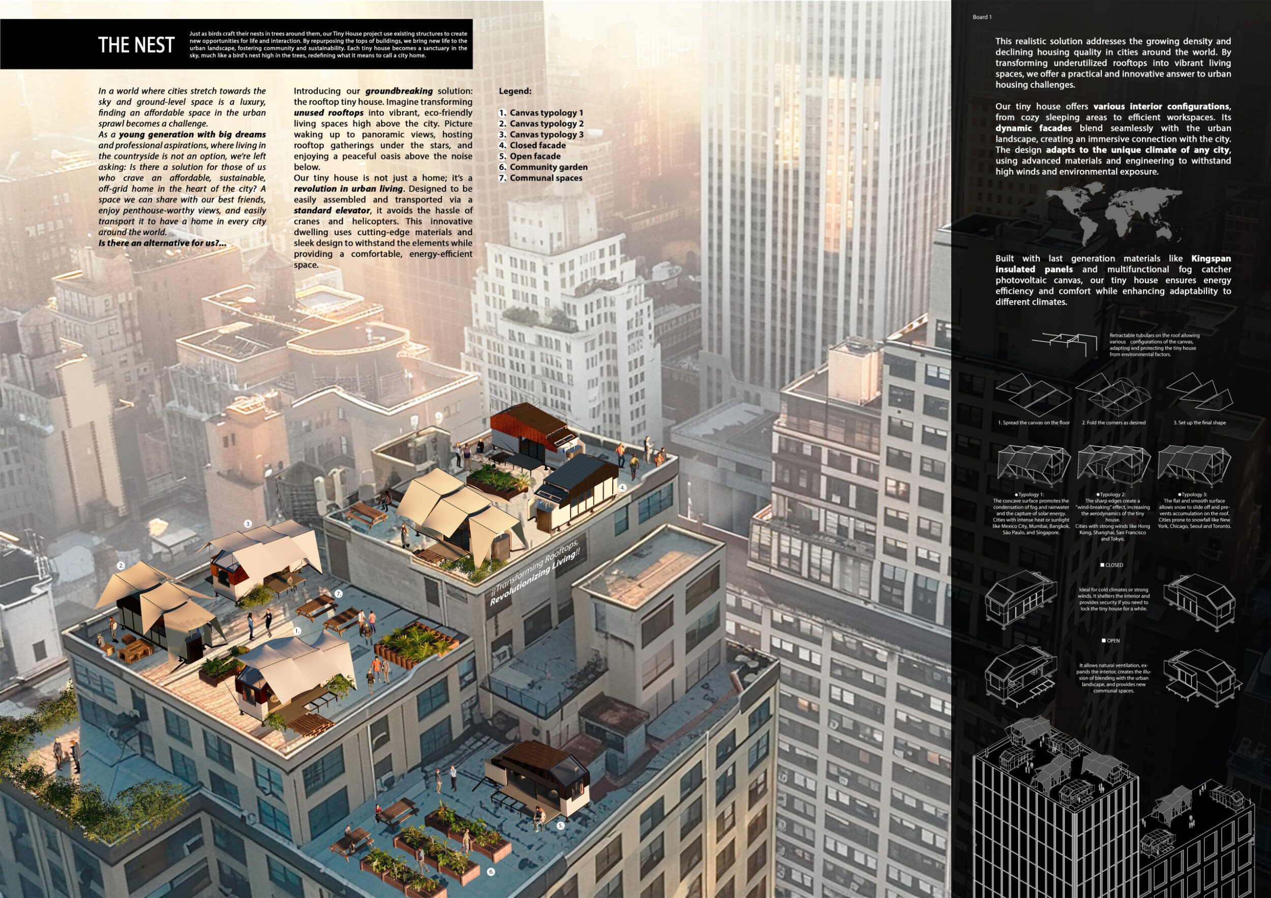 Architecture project // Photovoltaic Roof Catchers and Kingspan ...