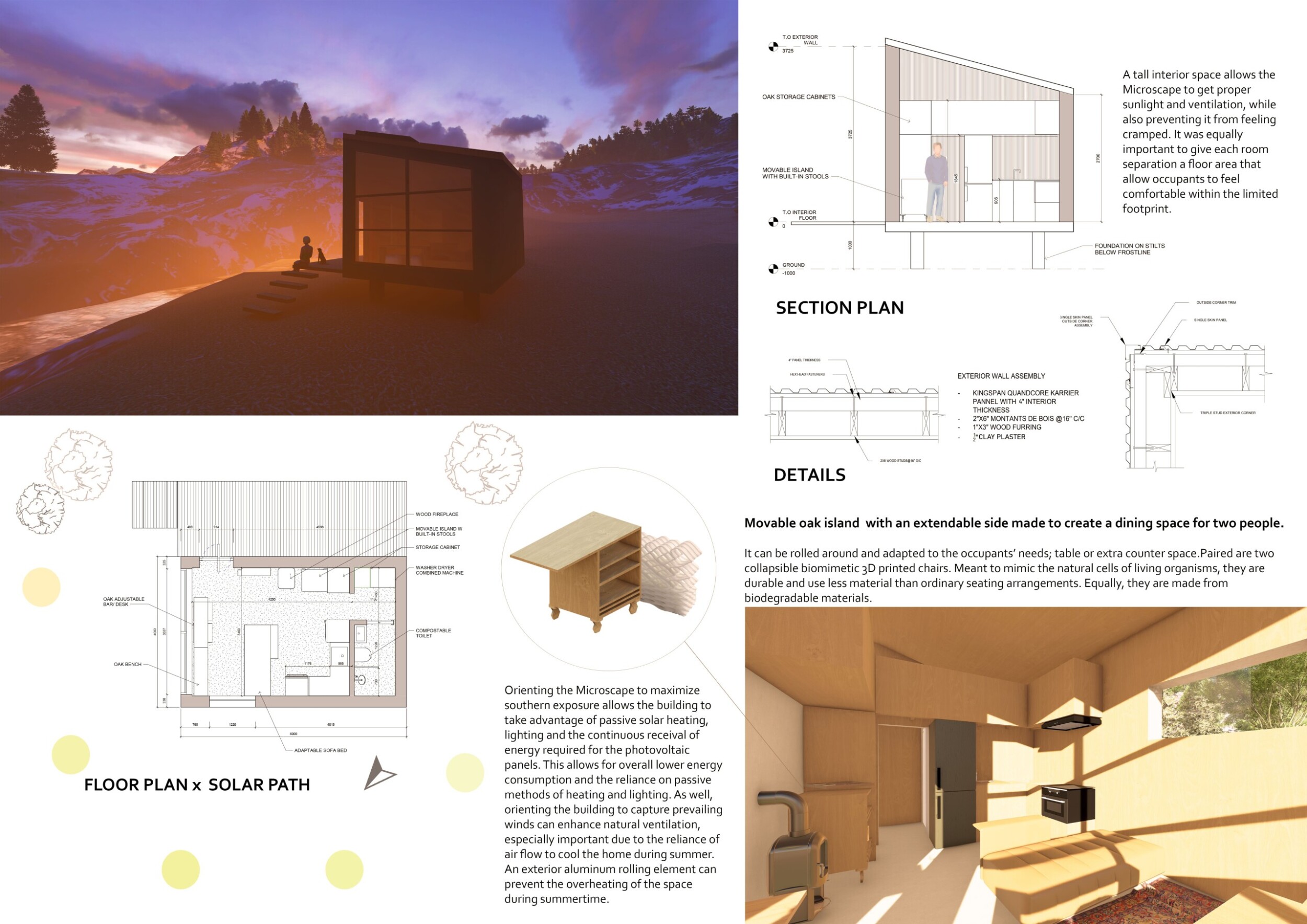 Architecture project // Sustainable Living Formed with Quadcore ...