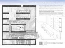 3rd Prize Winnercasablancabombingrooms architecture competition winners