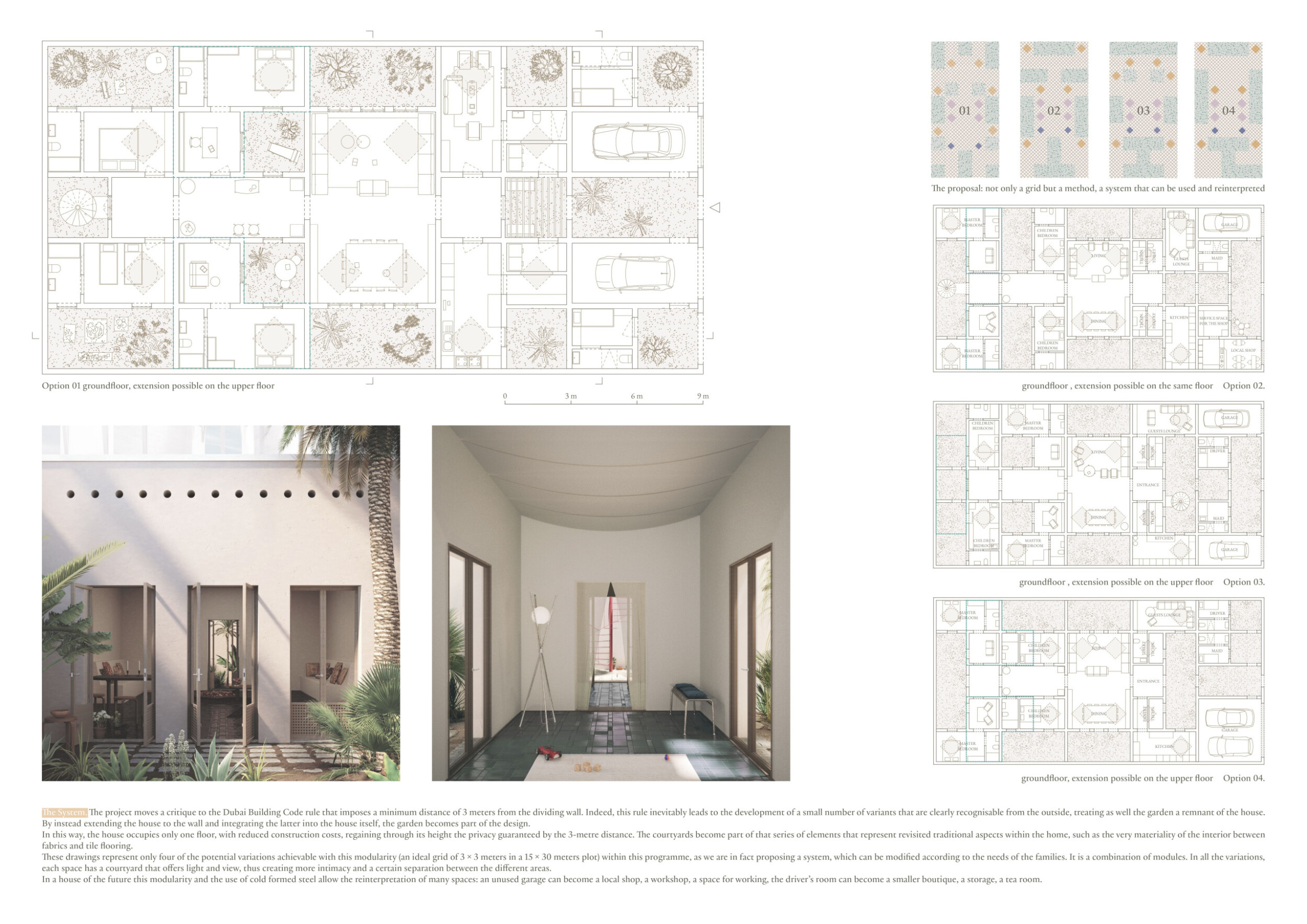 Cladding Modular Pattern Architecture project // Modular Housing with Cold-Formed Steel ...