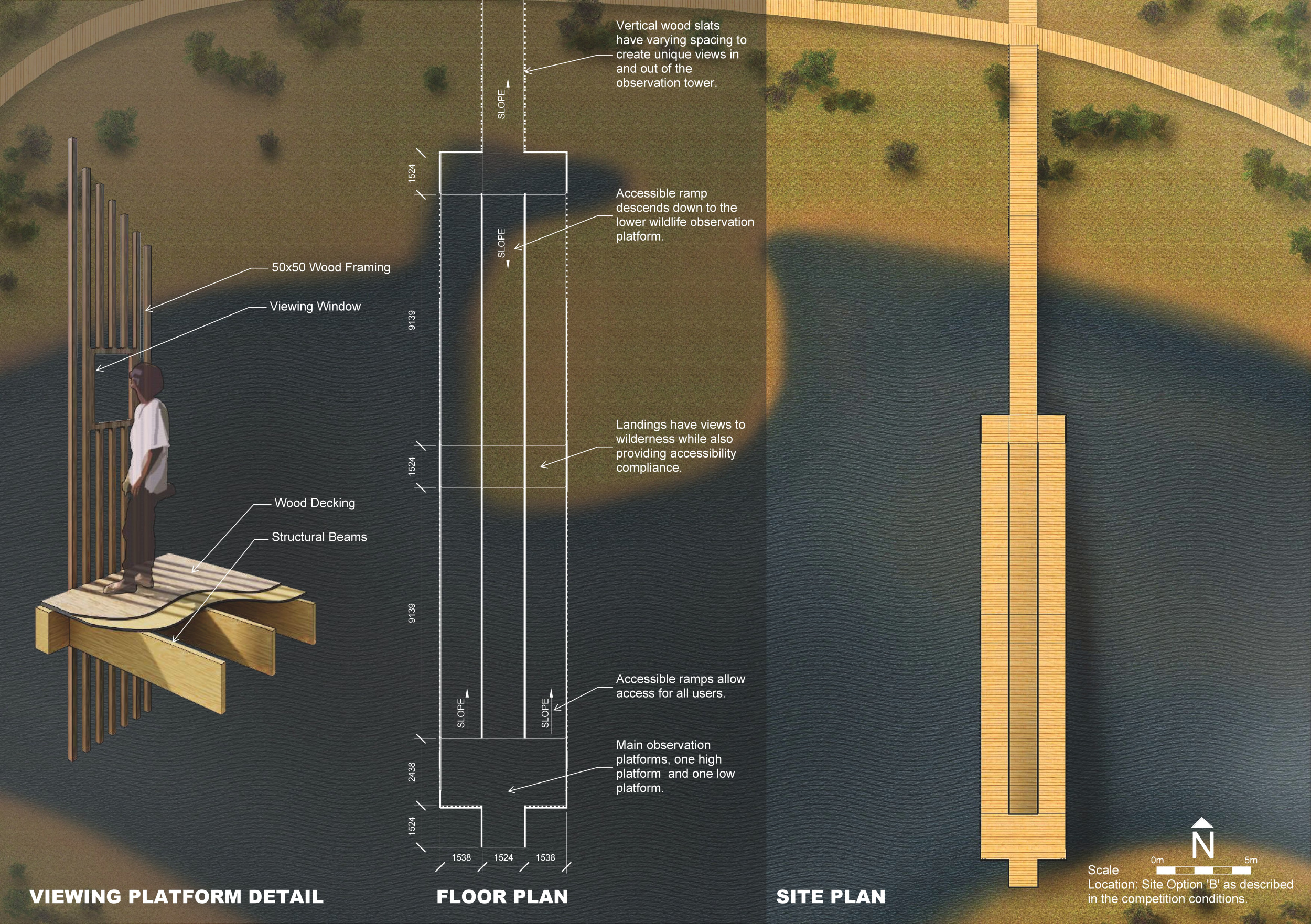 Architecture project // Wood Slats and Accessible Ramps Creating an ...