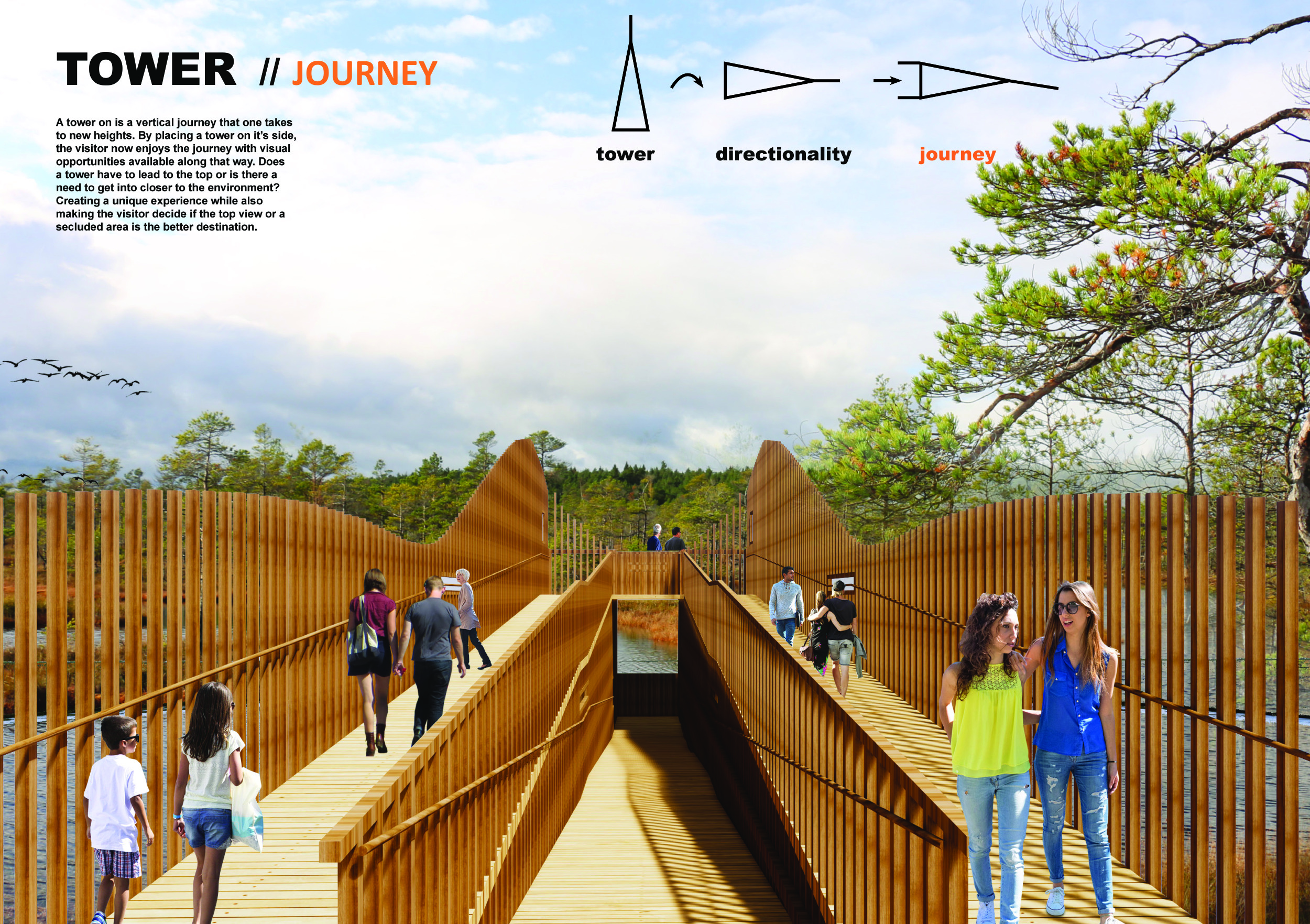 Architecture project // Wood Slats and Accessible Ramps Creating an ...