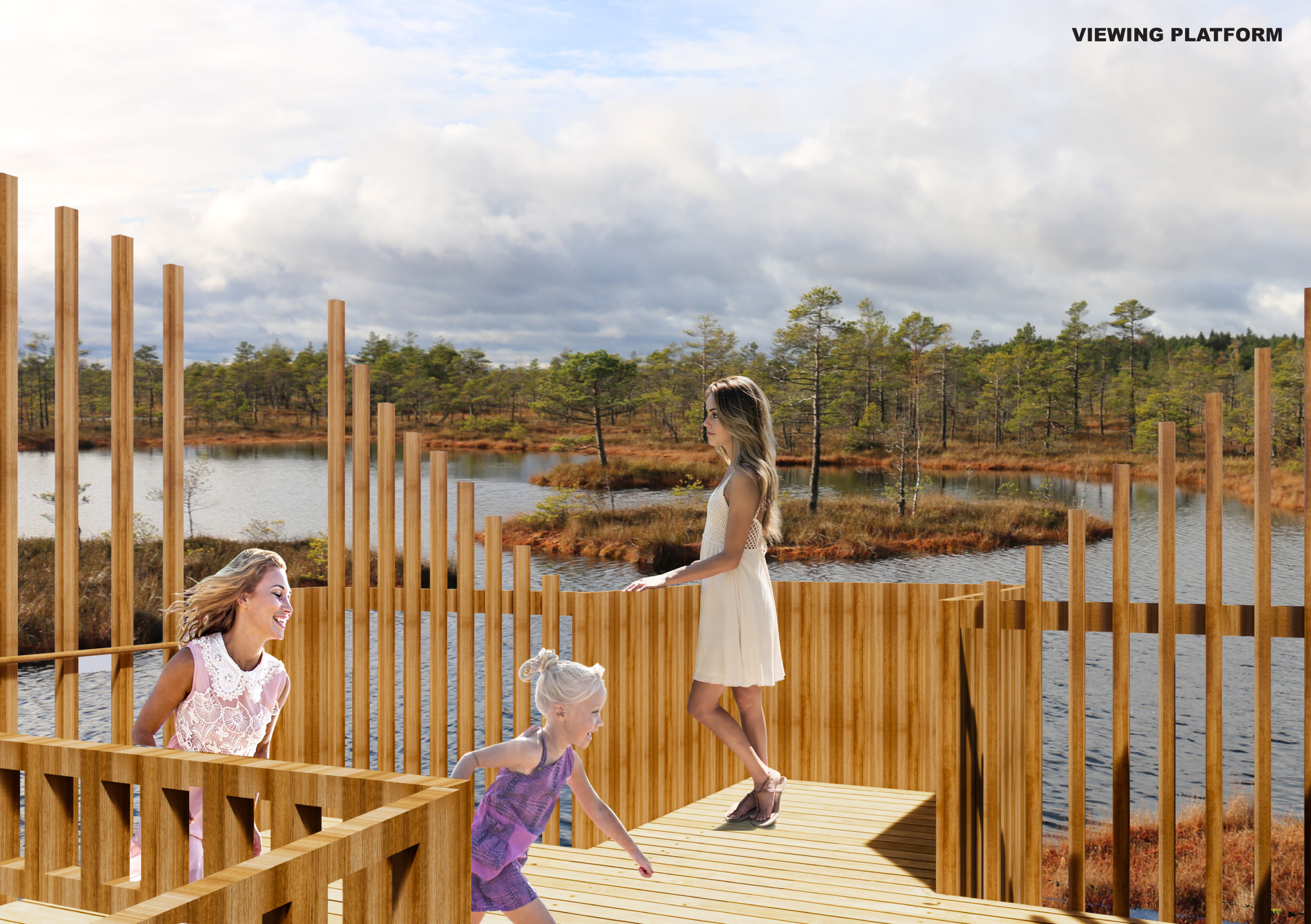 Architecture project // Wood Slats and Accessible Ramps Creating an ...